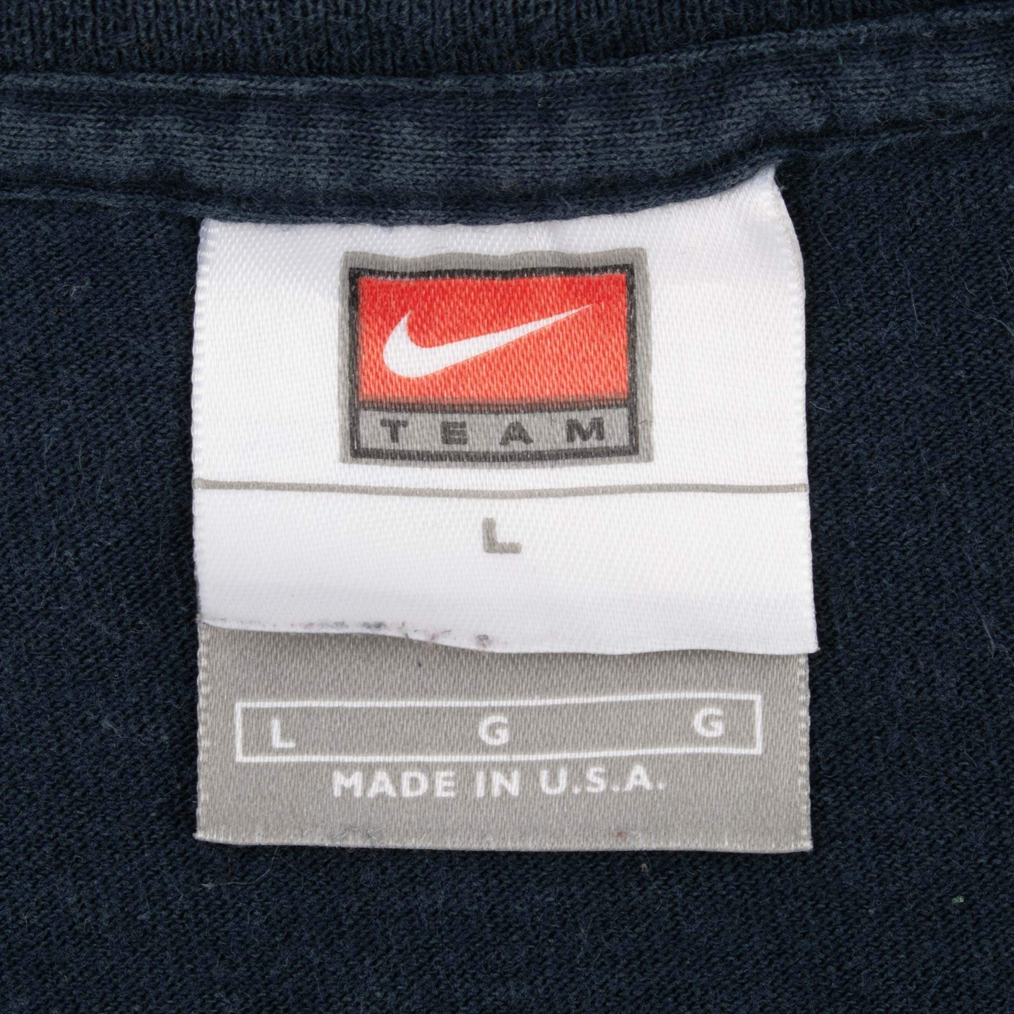 Vintage Nike Ncaa University Of Iowa 2000S Tee Shirt Size Large Made In Usa