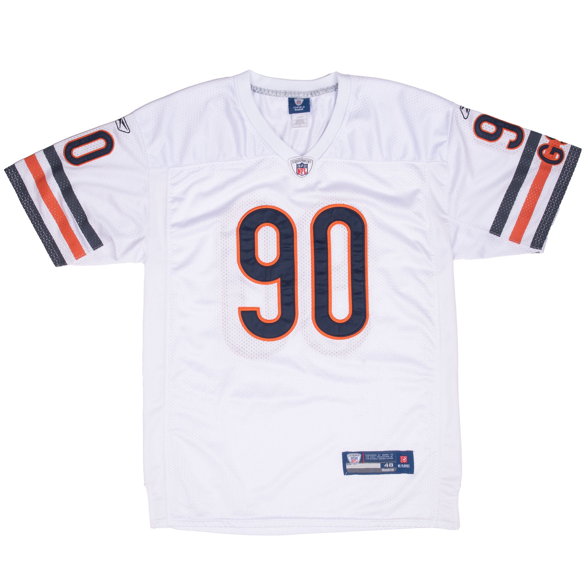VINTAGE NFL CHICAGO BEARS PEPPERS #90 REEBOK JERSEY 2000S SIZE 48