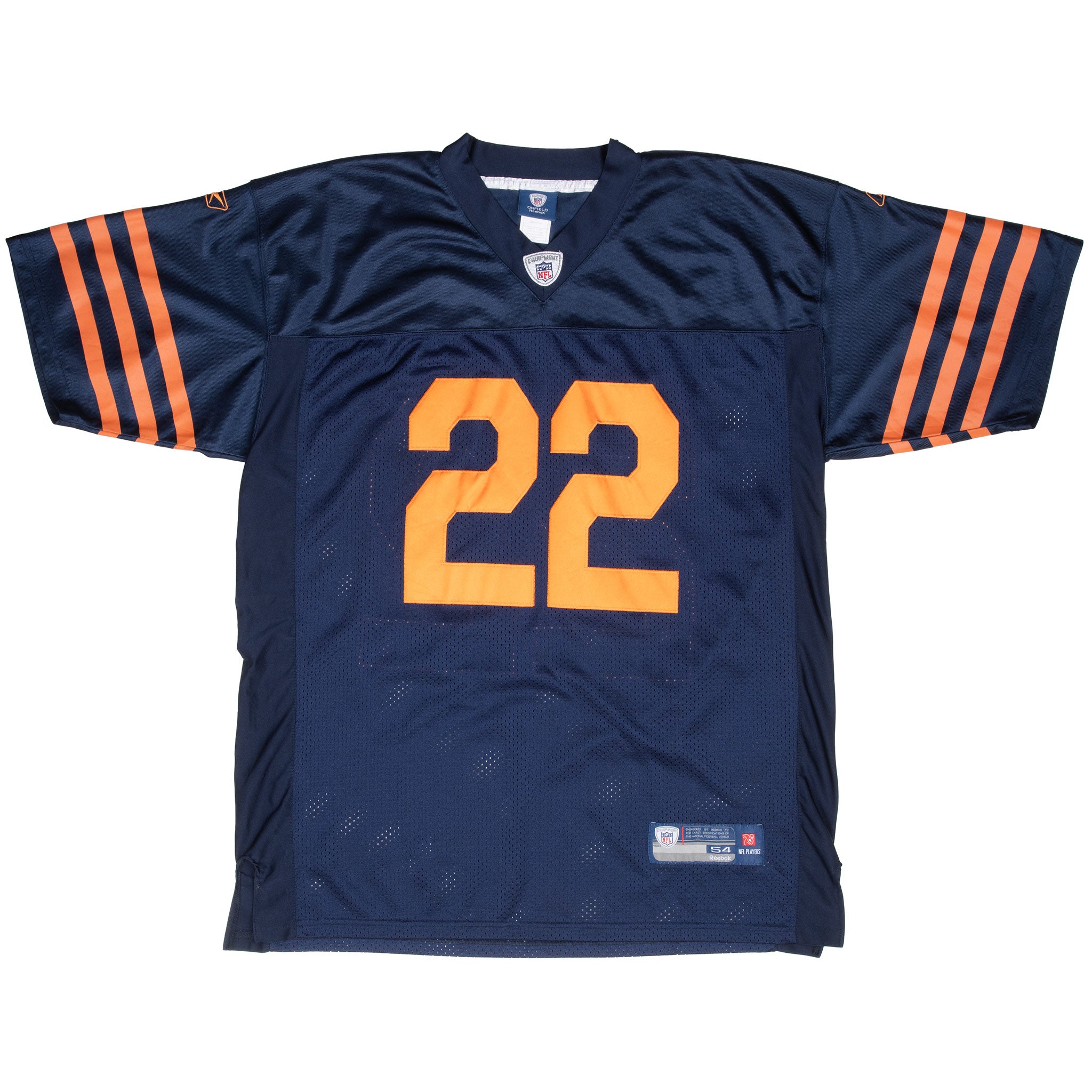 VINTAGE NFL CHICAGO BEARS FORTE #22 REEBOK JERSEY 2000S SIZE 54