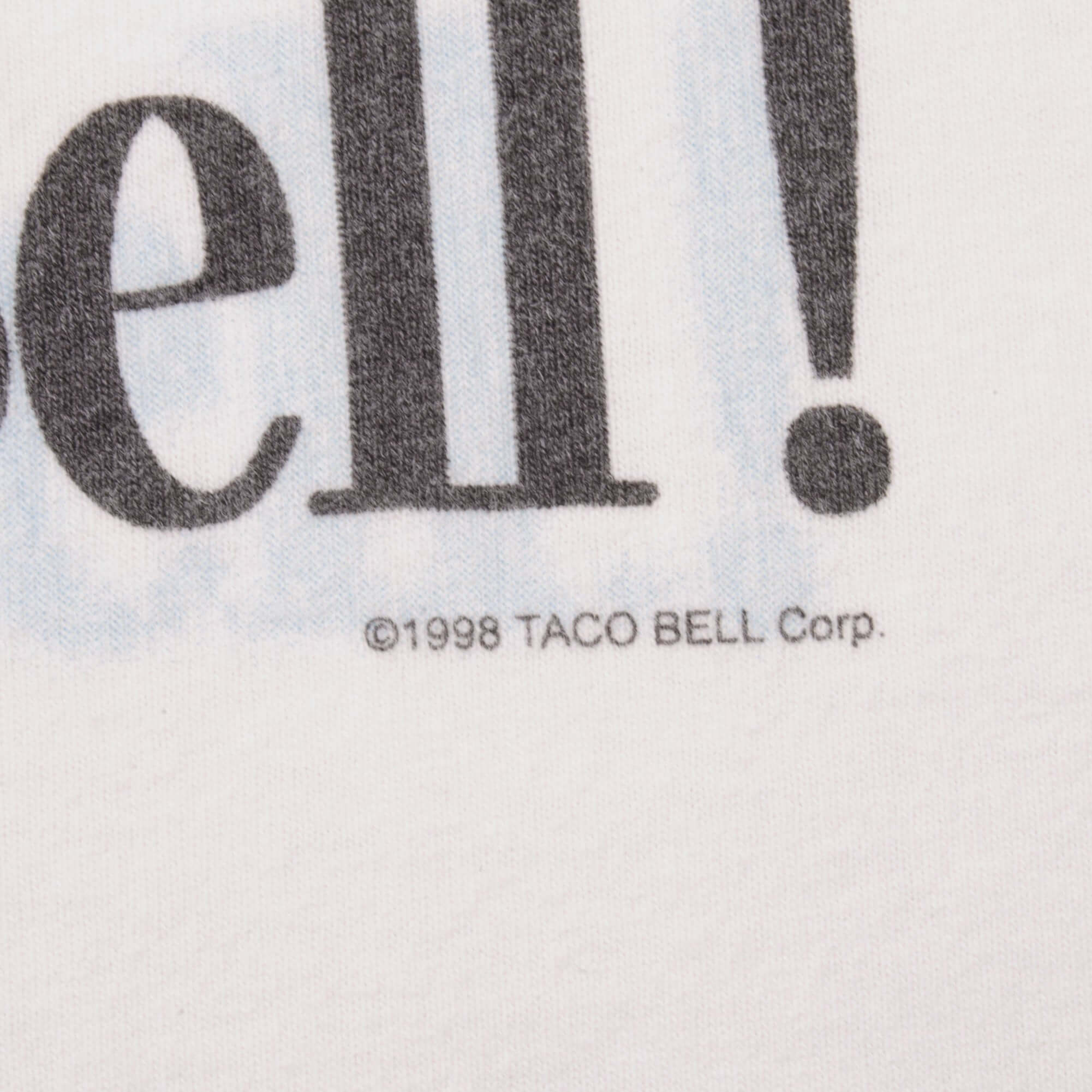 VINTAGE YO QUIERO TACO BELL DOG TEE SHIRT 1993 2XL MADE USA