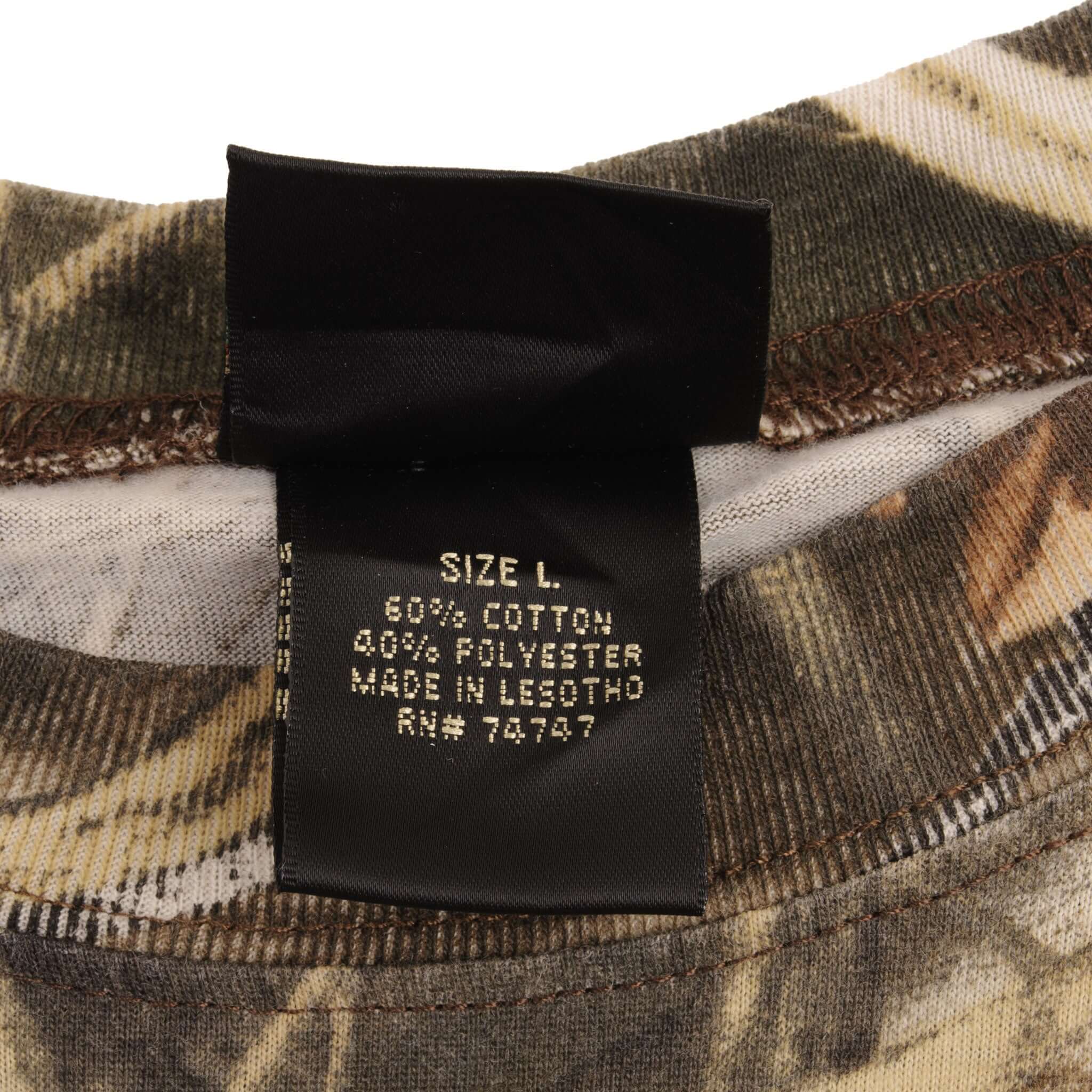 Vintage Hunting Advantage Max 4 Hd Camo Pocket Tee Shirt 1990S Size Large