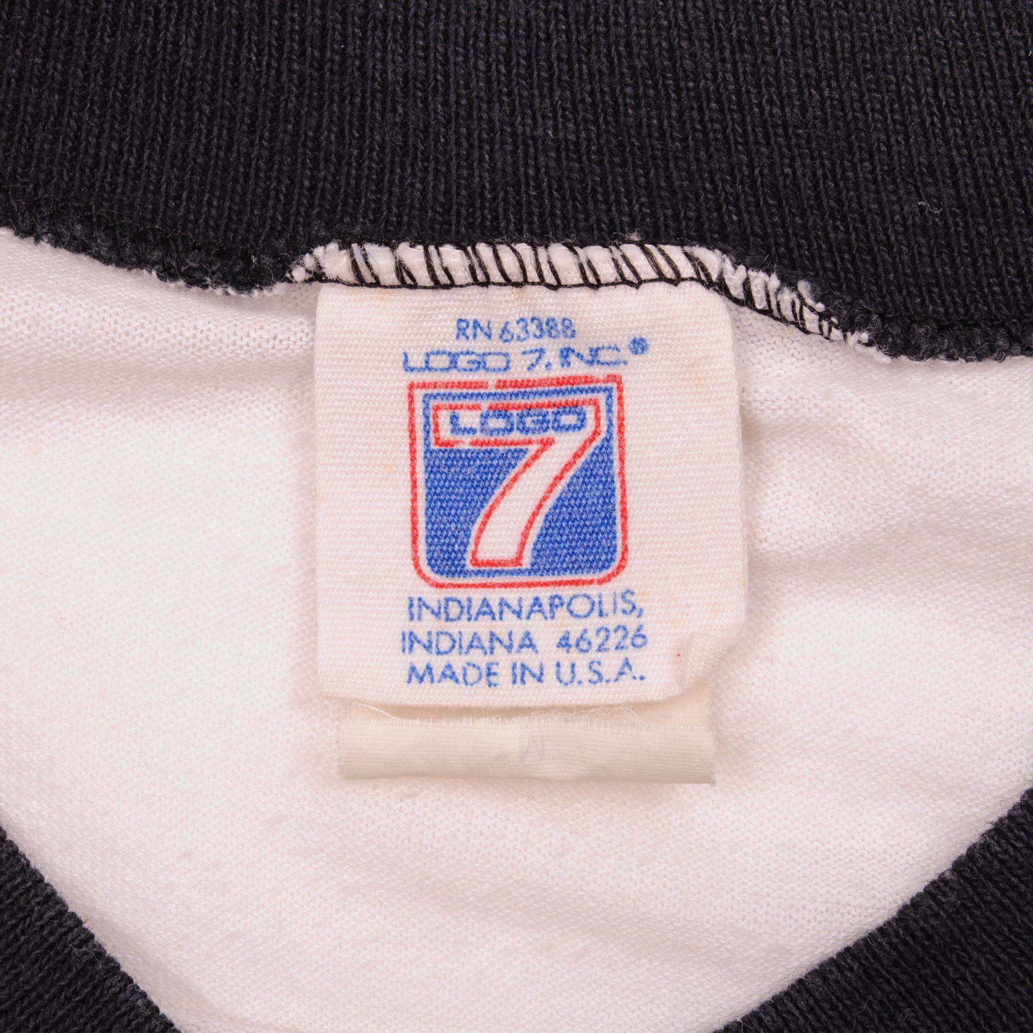 Vintage Label Tag Logo 7 1988 80s 1980s