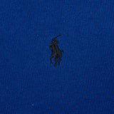 Vintage Polo Ralph Lauren Blue Quarter 1/4 Zip Sweater Size Large