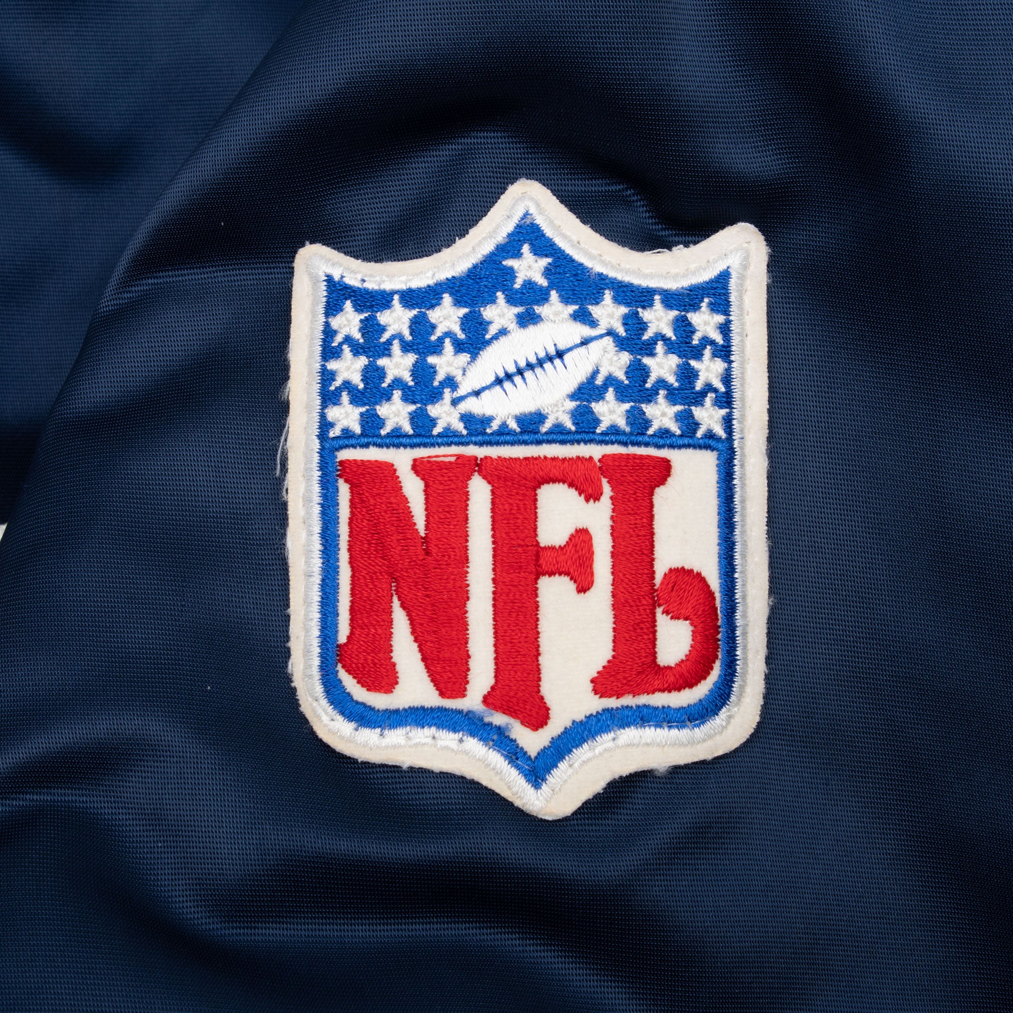 Vintage Nfl Chicago Bears Starter Satin Bomber Jacket 1990S Size XL Made In Usa