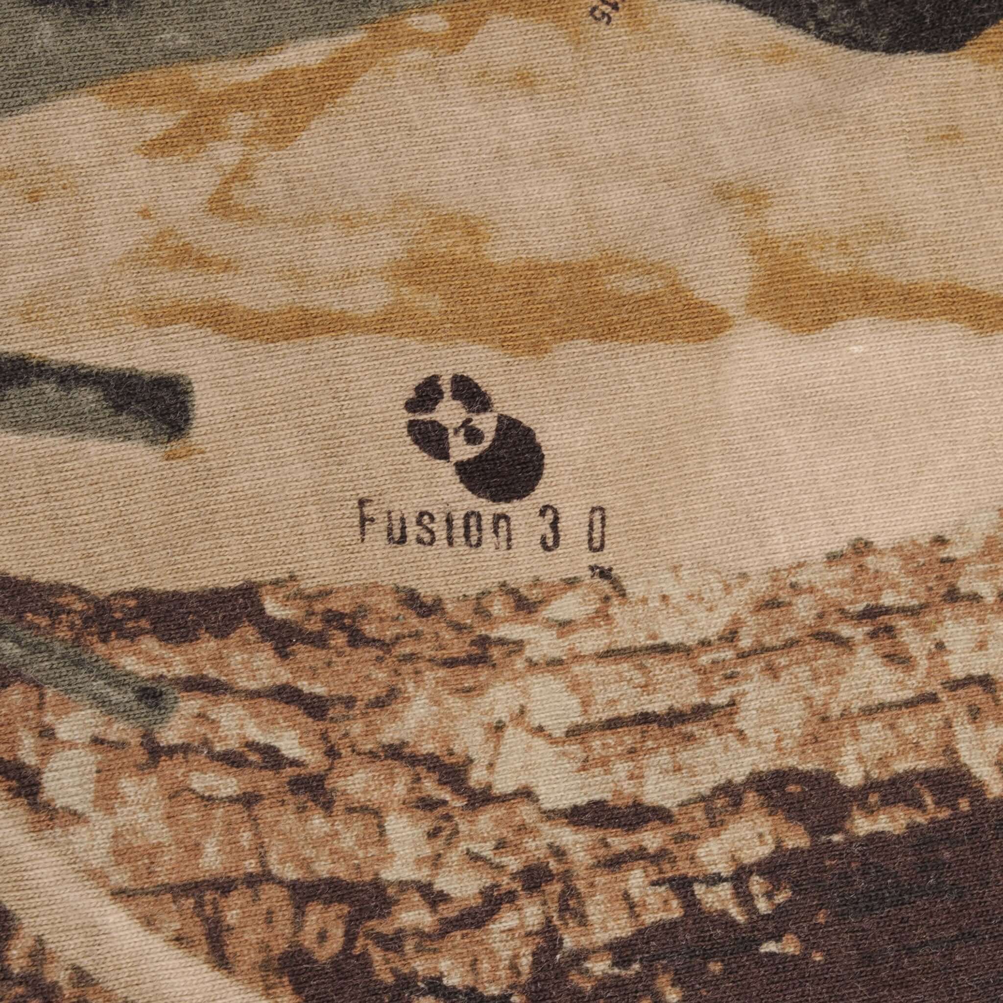 Vintage Hunting Fusion 3.0 Camo Long Sleeve Pocket Tee Shirt Size 2XL