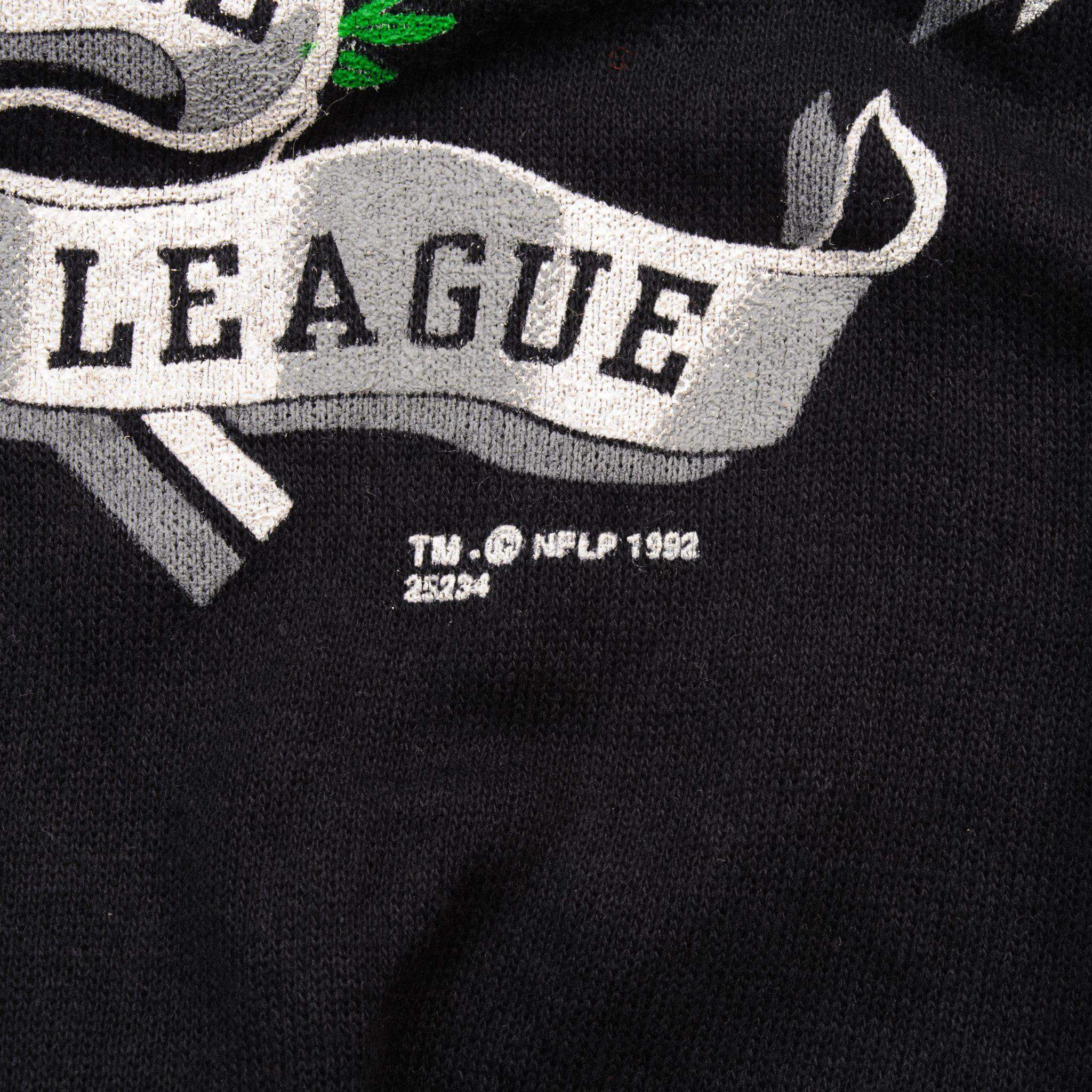 VINTAGE NFL LOS ANGELES RAIDERS SWEATSHIRT 1992 SIZE LARGE MADE IN USA