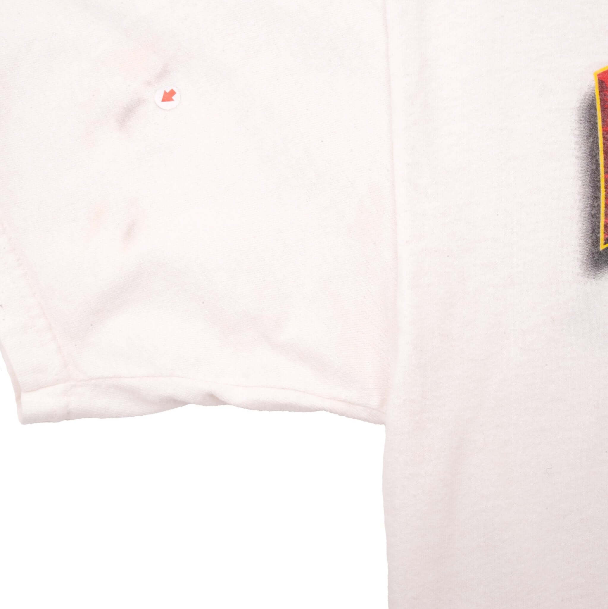 Vintage El Niño World Weather Climate Patern Tee Shirt 1990S Size Large