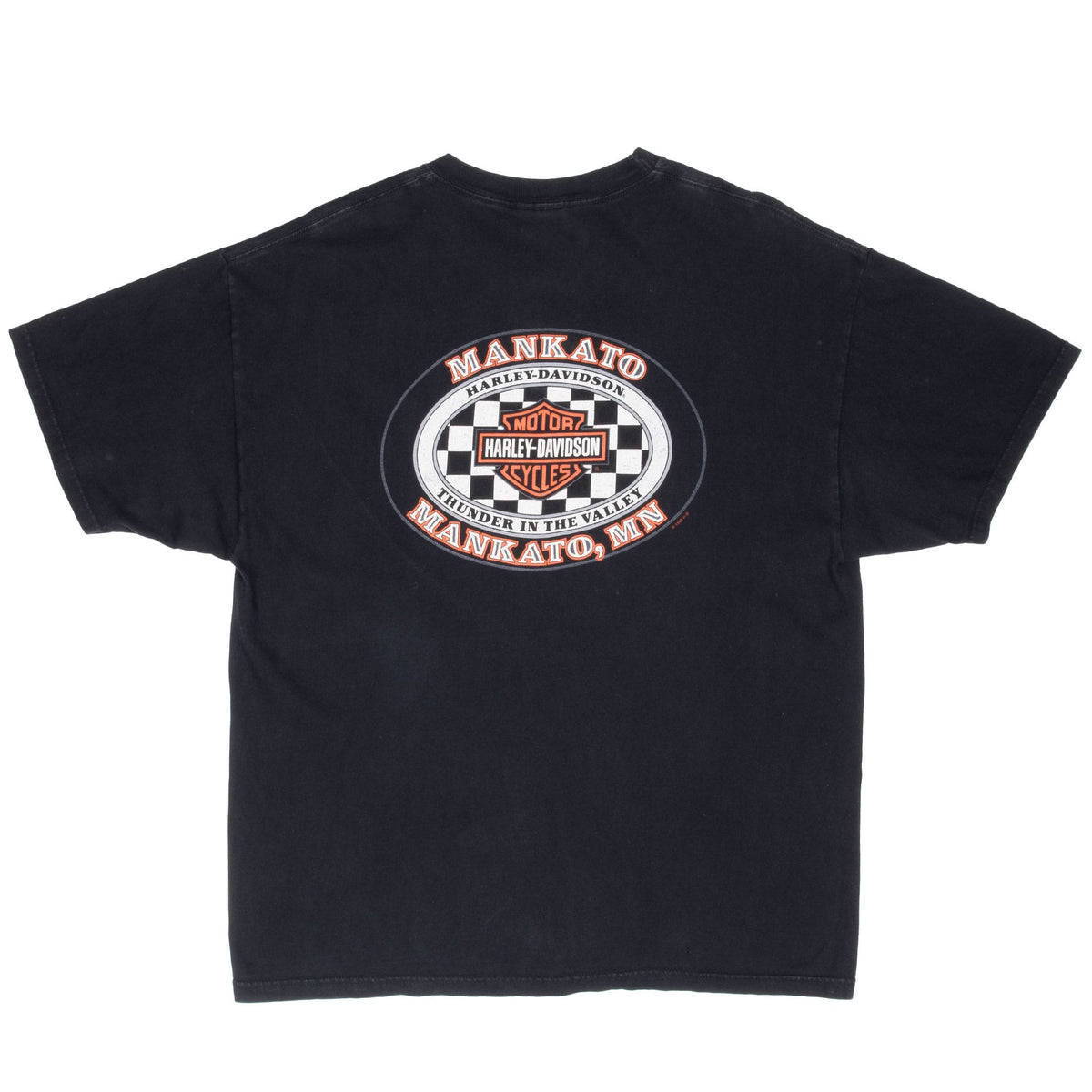 Vintage Harley Davidson Mankato Minnesota Tee Shirt 2001 Size XL Made In Usa