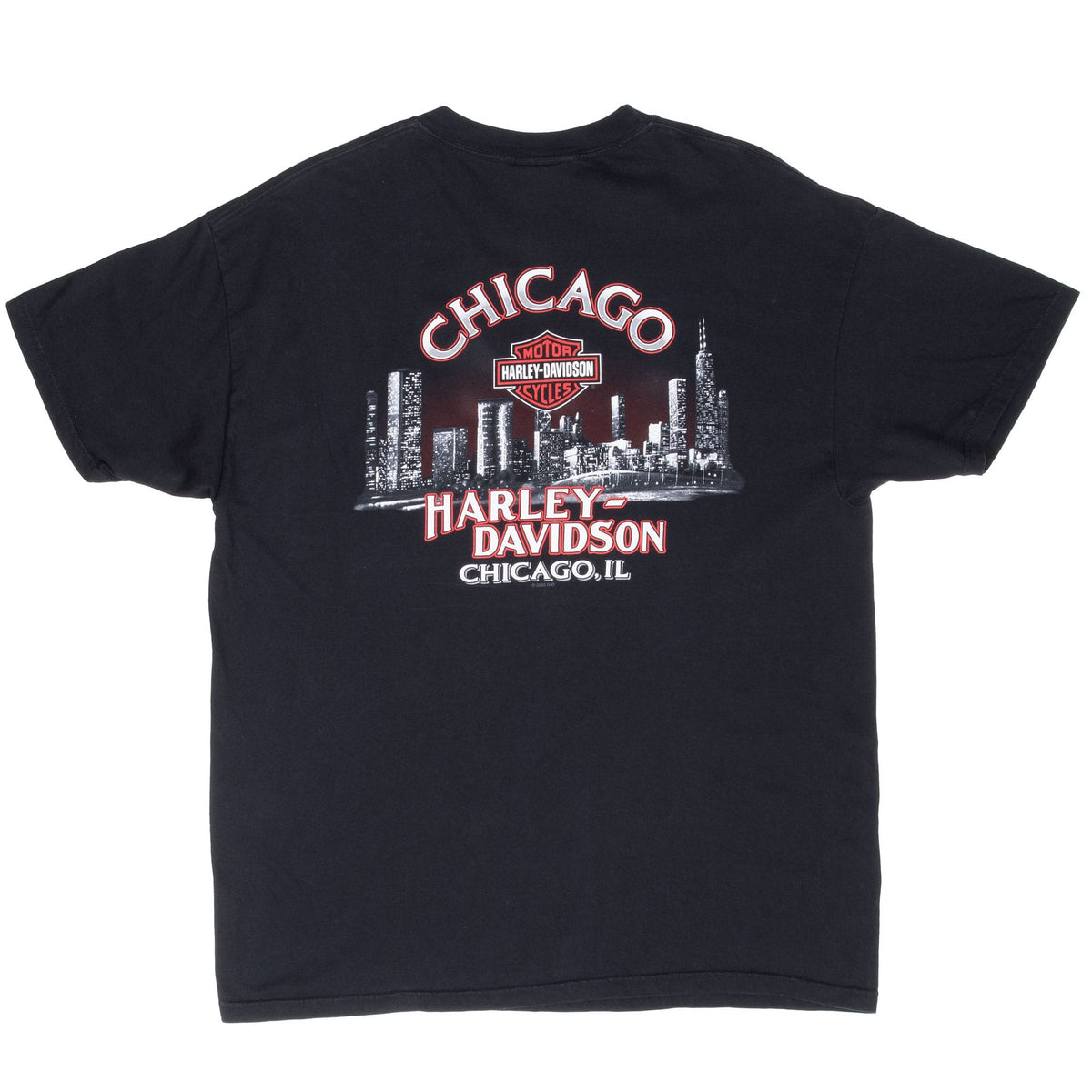 Vintage Harley Davidson Chicago Tee Shirt 2005 Size Xl Made In Usa