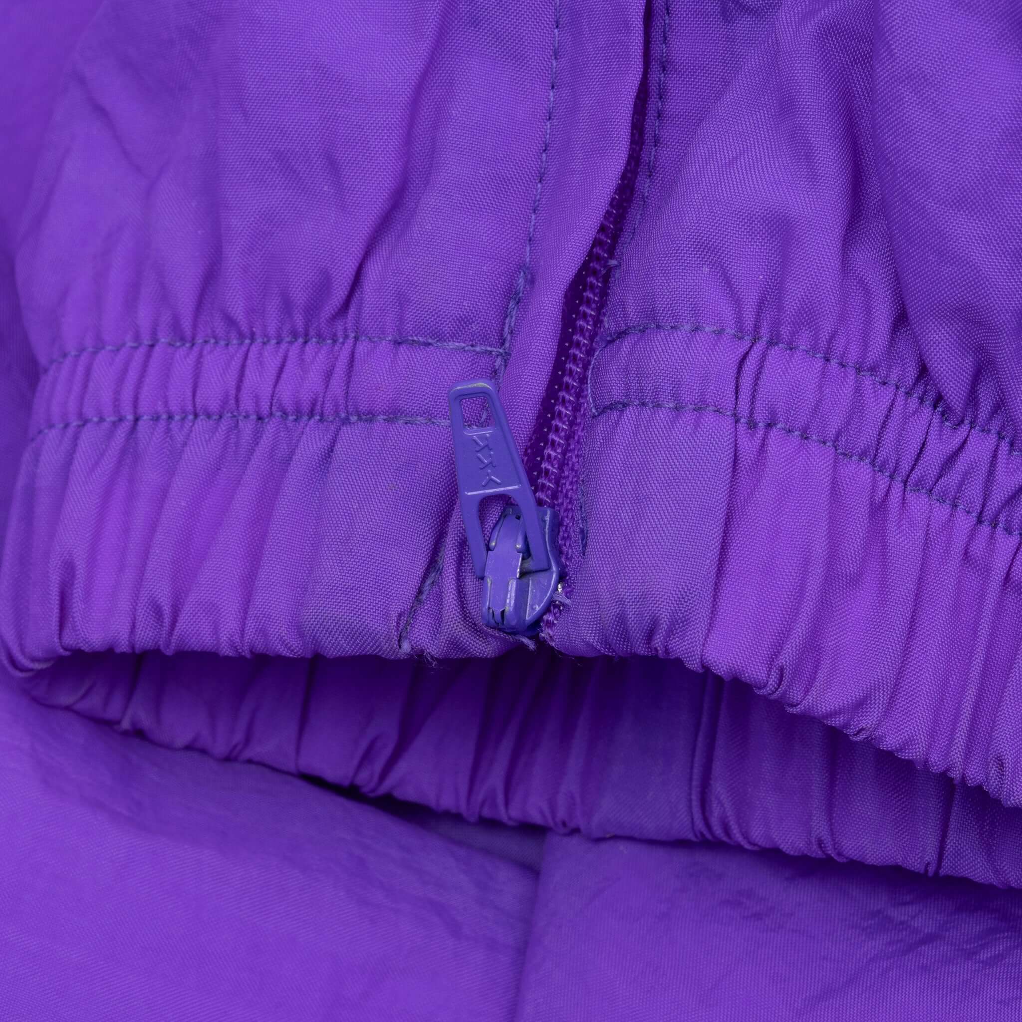 Vintage Nike Purple Track Pants Early 1990S Size Medium Woman