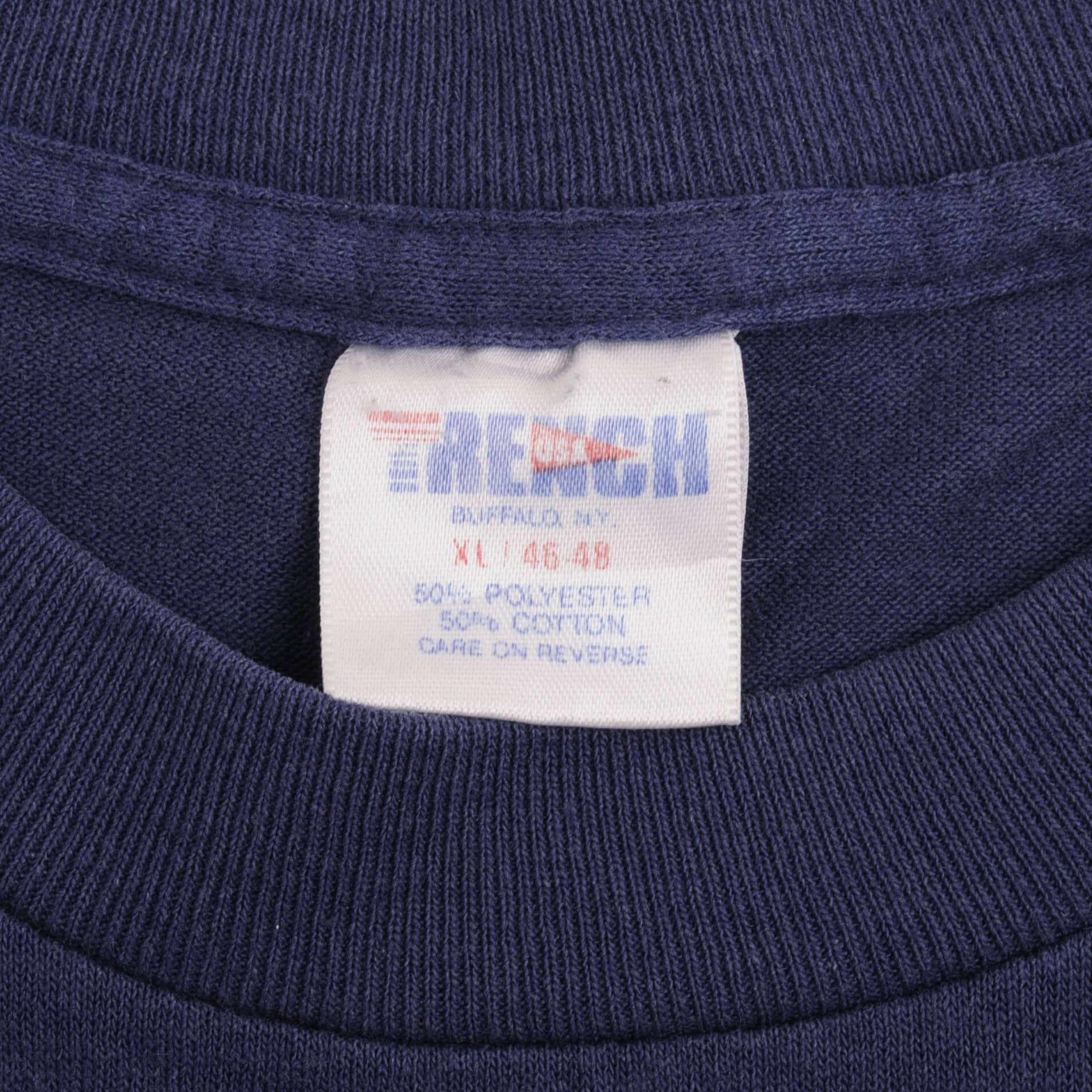 Vintage MLB Atlanta Braves 1990 Tee Shirt Size XL Made In Usa With Single Stitch Sleeves