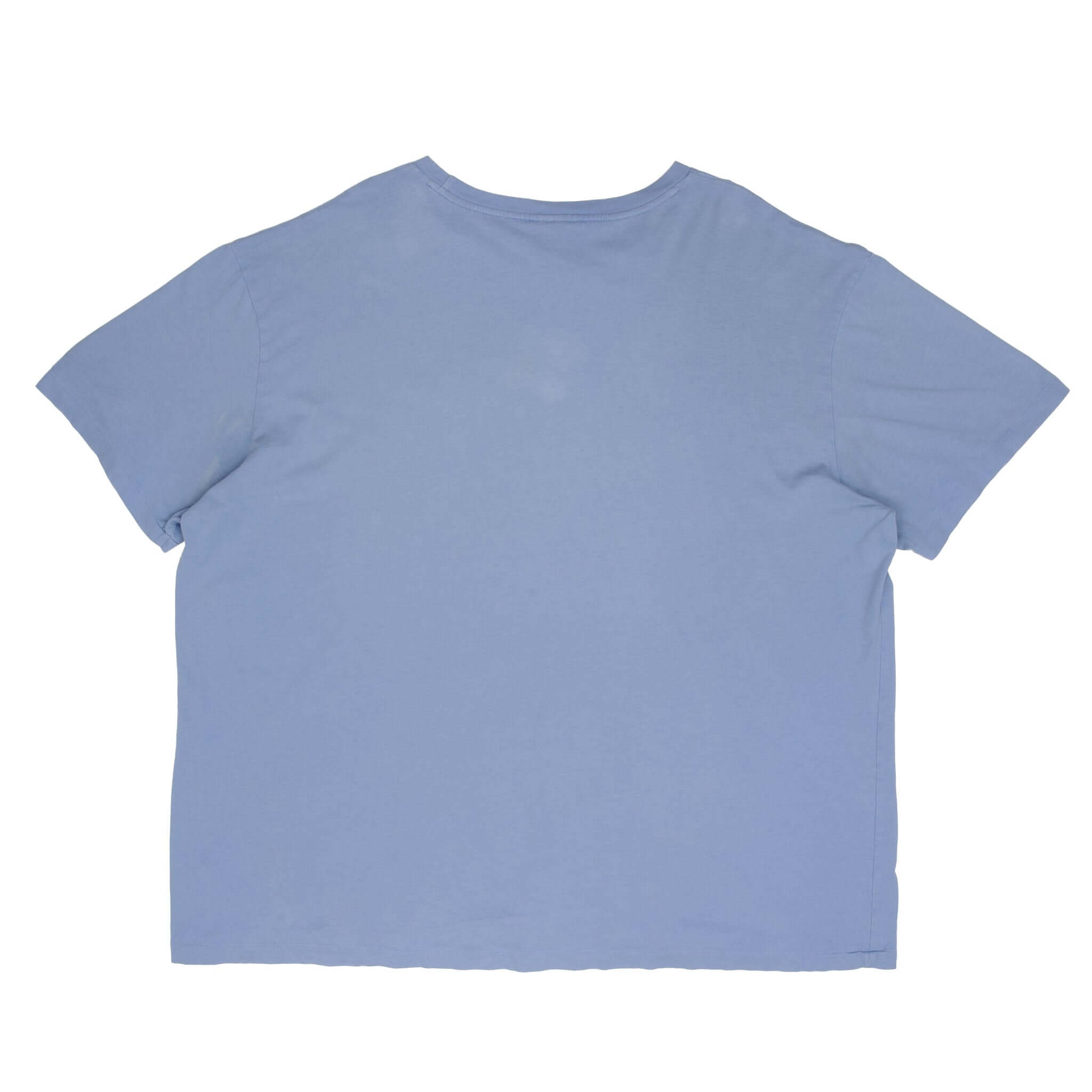 Vintage Polo Ralph Lauren Classic Blue Tee Shirt 1990S Size 2XL