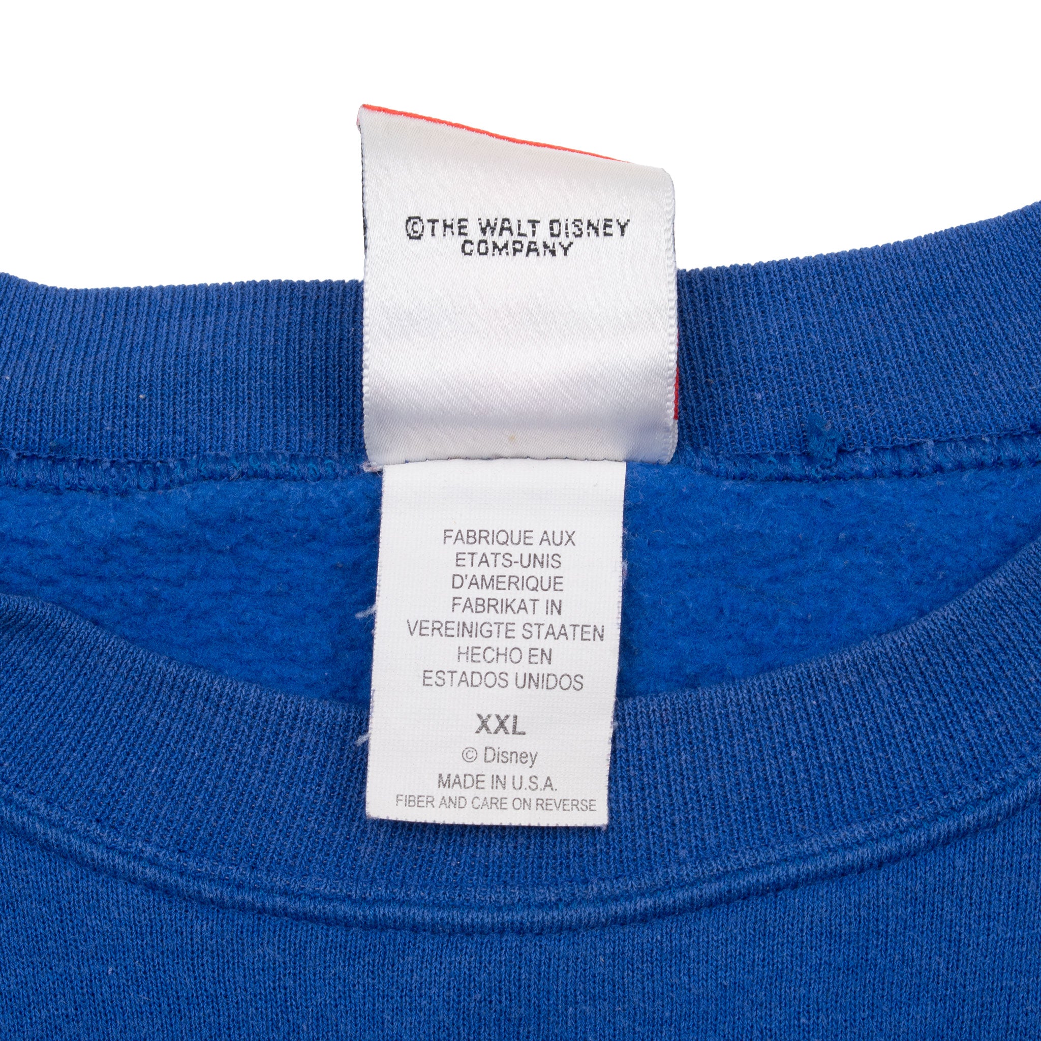 Vintage Disney Walt Disney World Sweatshirt 1990S Size 2Xl Made In Usa