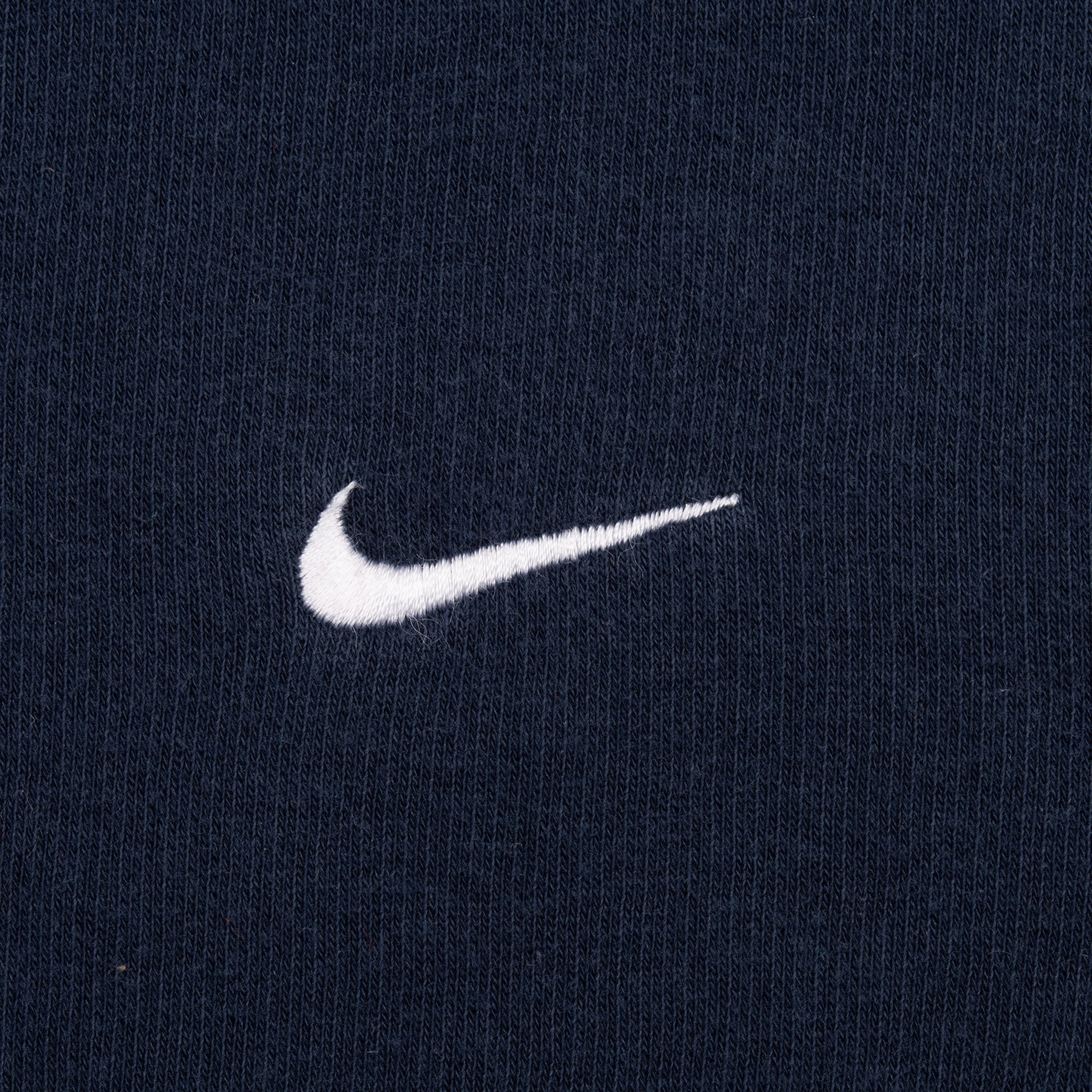 Vintage Nike Classic Swoosh Navy Blue Sweatshirt 2000S Size Medium