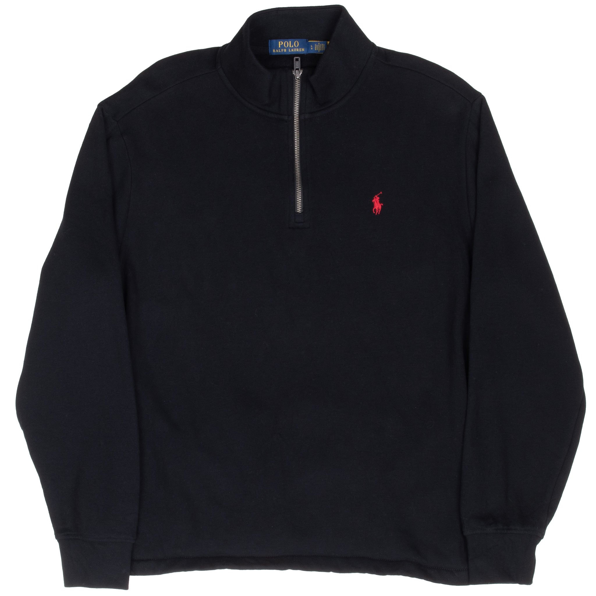 Vintage Polo Ralph Lauren Black Quarter 1/4 Zip Sweater 1990S Size Large
Talon Zipper