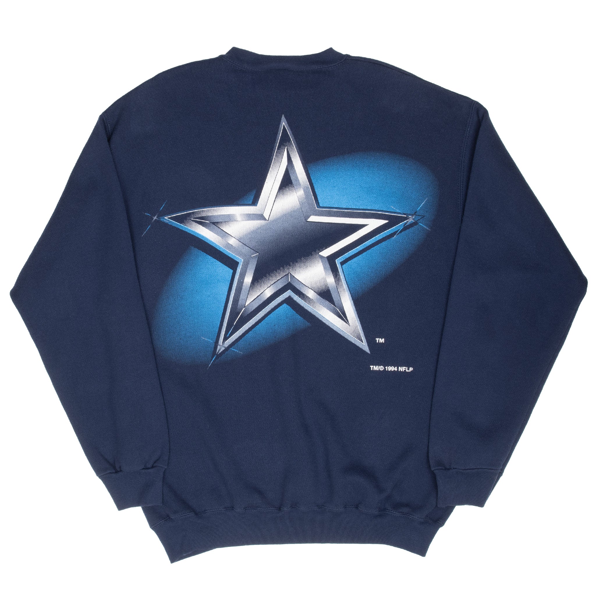 Vintage Nfl Dallas Cowboys 1994 Sweatshirt Size XL Tall Made In USA