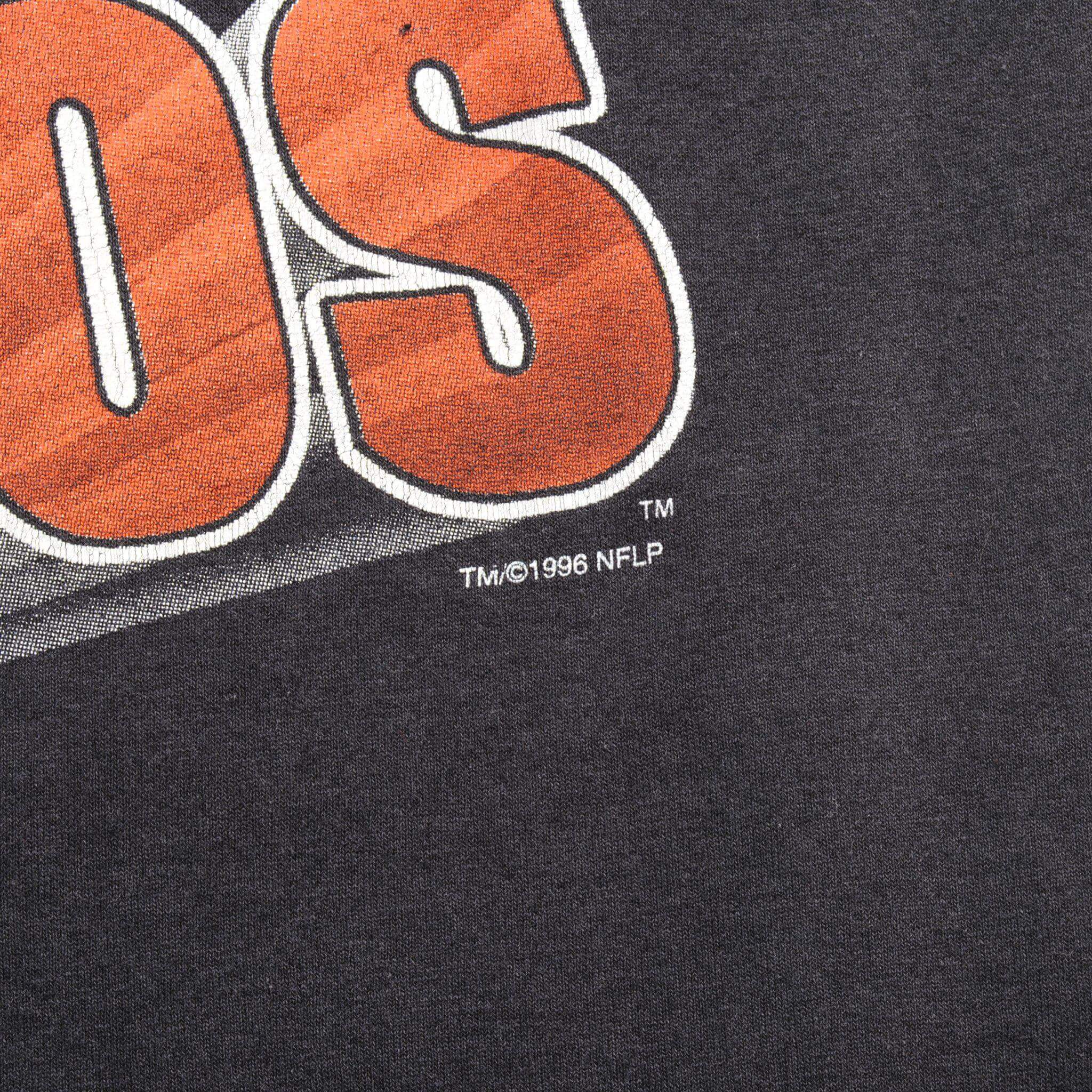 VINTAGE NFL DENVER BRONCOS TEE SHIRT 1996 SIZE MEDIUM