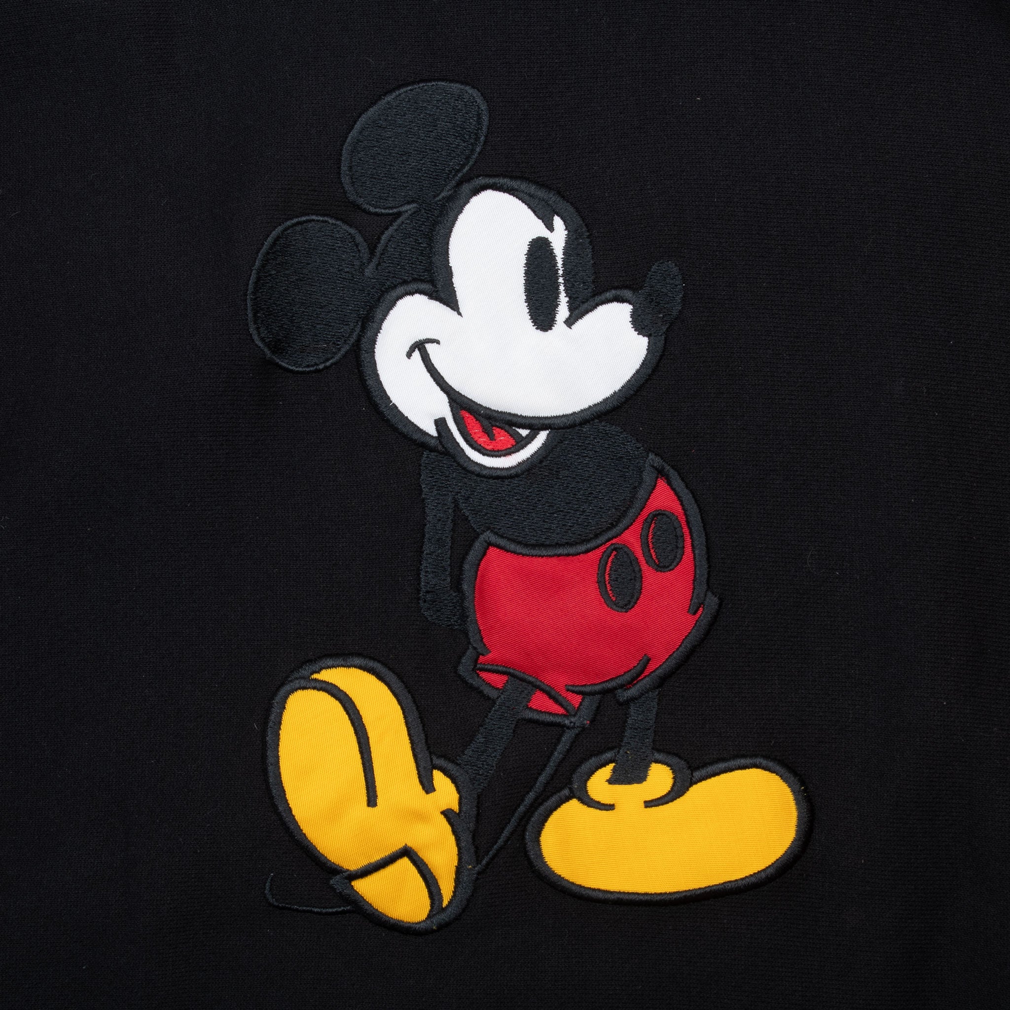VINTAGE DISNEY MICKEY MOUSE EMBROIDERED SWEATSHIRT LARGE 1990S MADE IN USA