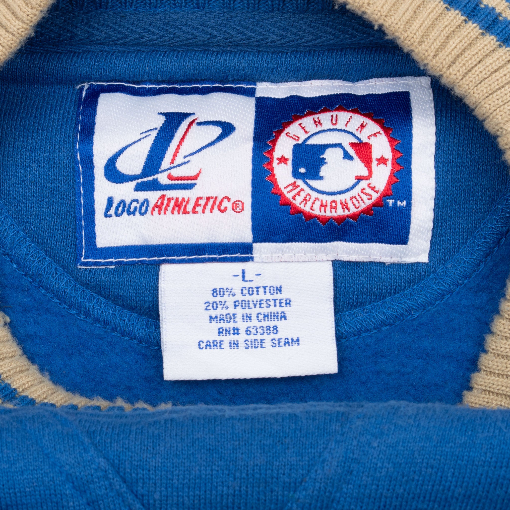 Vintag Mlb Kansas City Royals Embroidered 1990S Sweatshirt Size Large