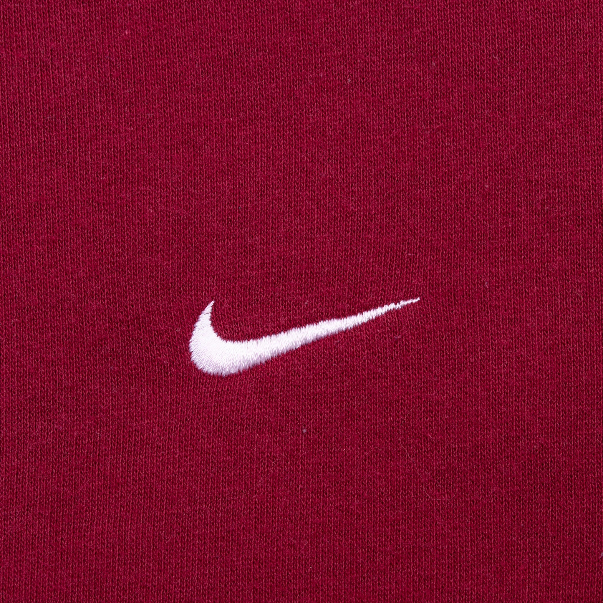 Vintage Nike Classic Swoosh Red Burgundy Sweatshirt 2000S Size Large
