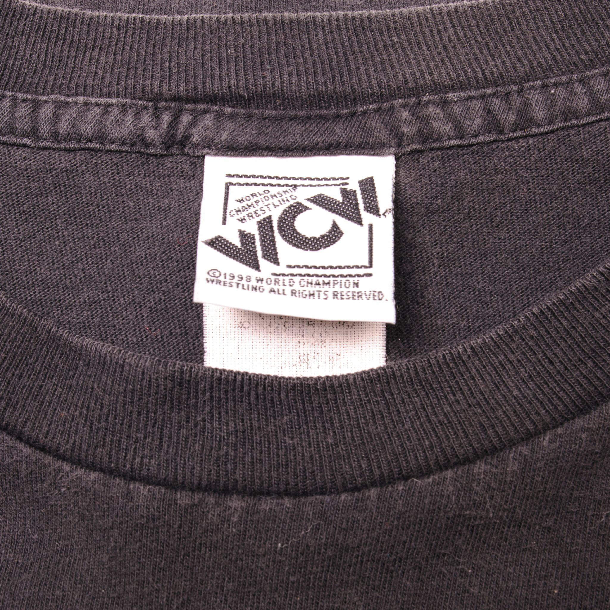 Vintage Label Tag WCW 1998 90s 1990s