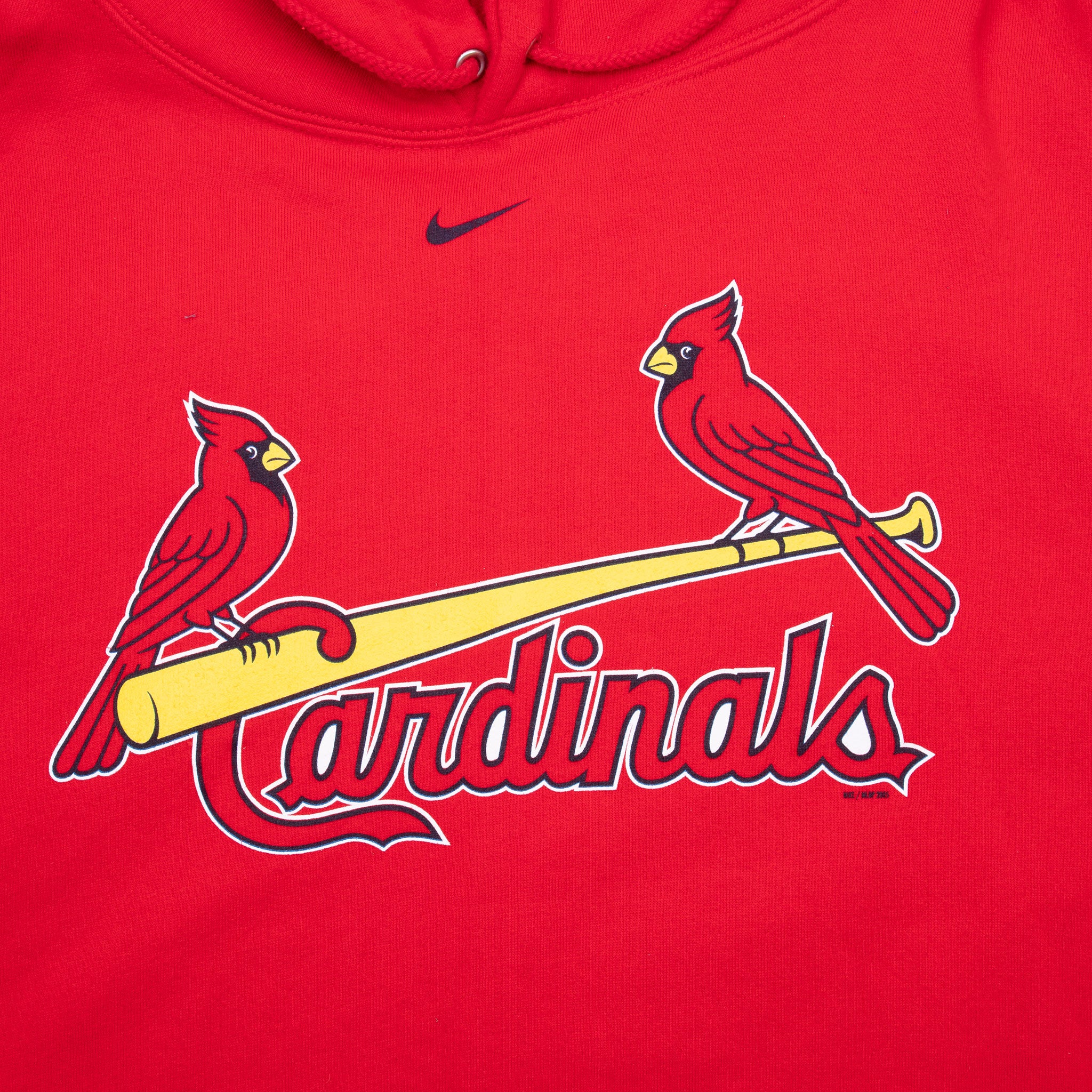 Vintage Nike Mlb St Louis Cardinals Hoodie Sweatshirt 2005 Size Large