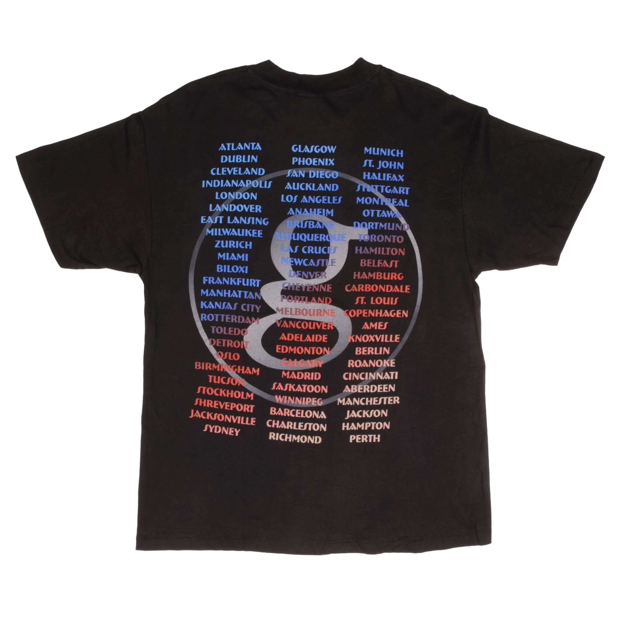 Vintage Garth Brooks 1996 Tee Shirt Size Large With Single Stitch Sleeves