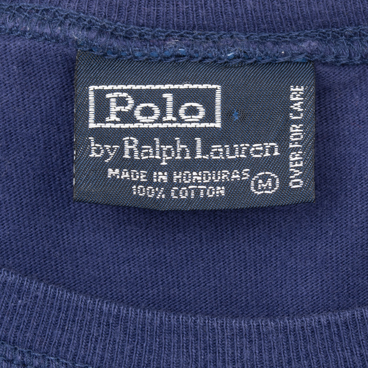 Polo by Ralph Lauren neck label marked medium and 100% cotton