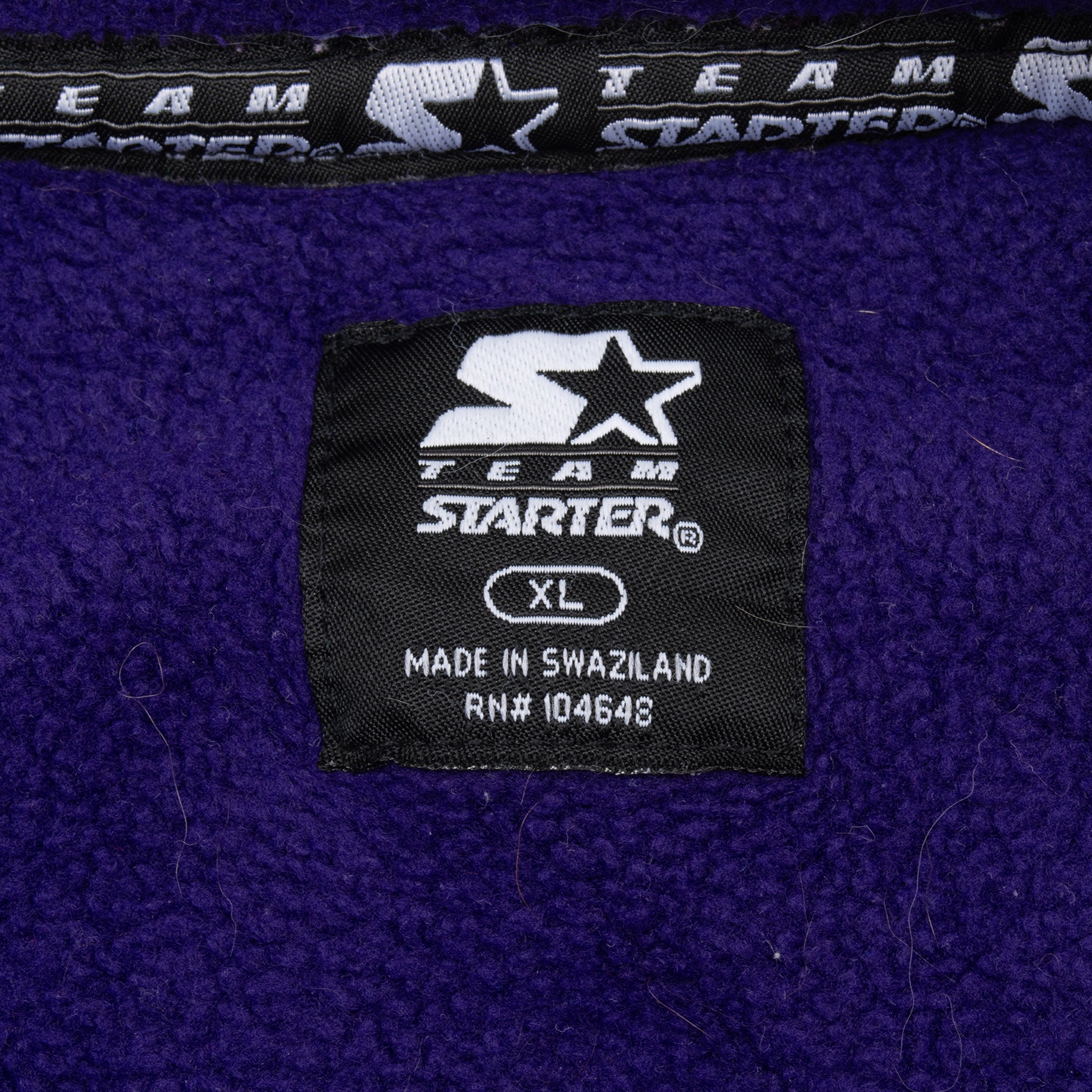 VINTAGE NCAA KANSAS STATE WILDCATS STARTER FLEECE SWEATSHIRT 2000S XL