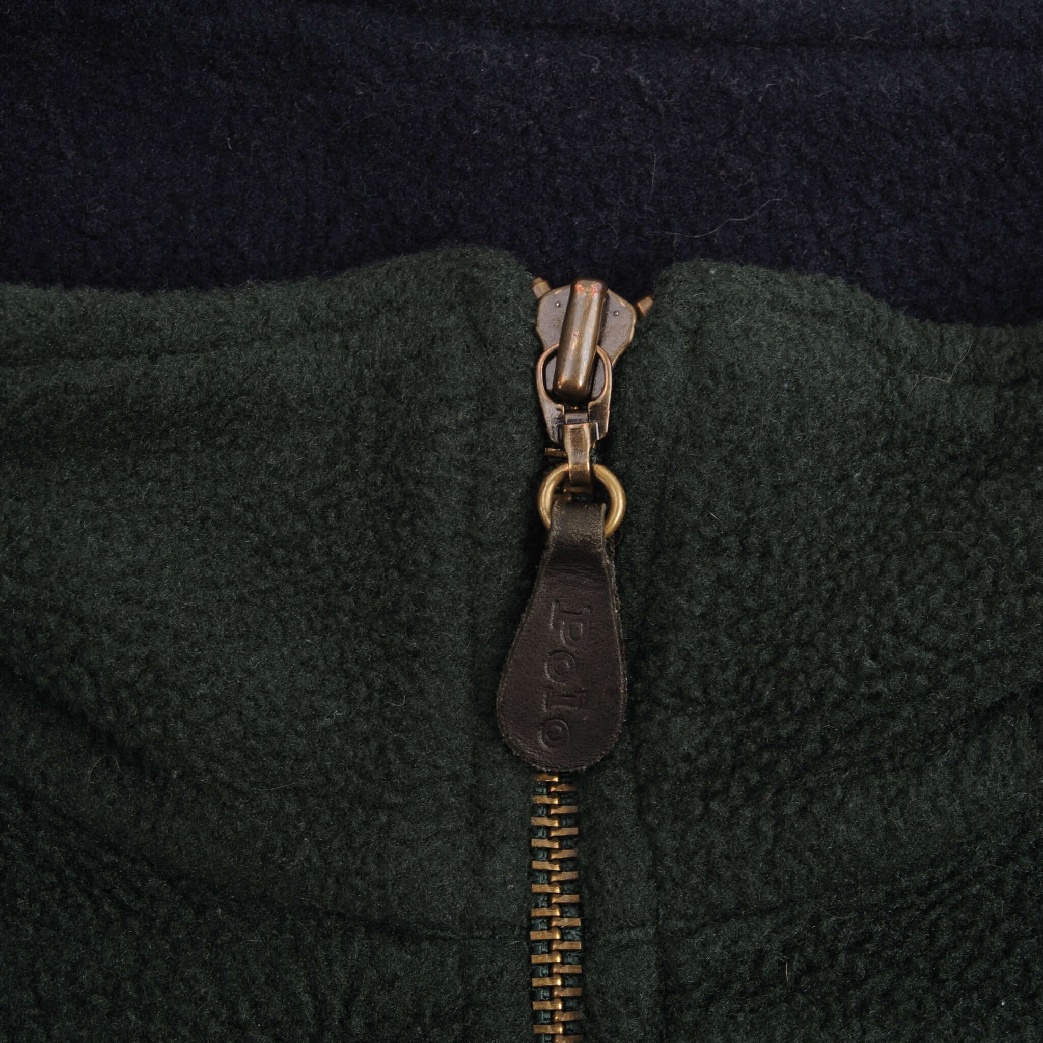 Vintage Polo Ralph Lauren Green Quarter Zip Fleece Pullover Jacket 1990S Large