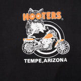 Vintage Hooters Hog Go Wild Biker Tempe Arizona 1990S Tee Shirt Size Large