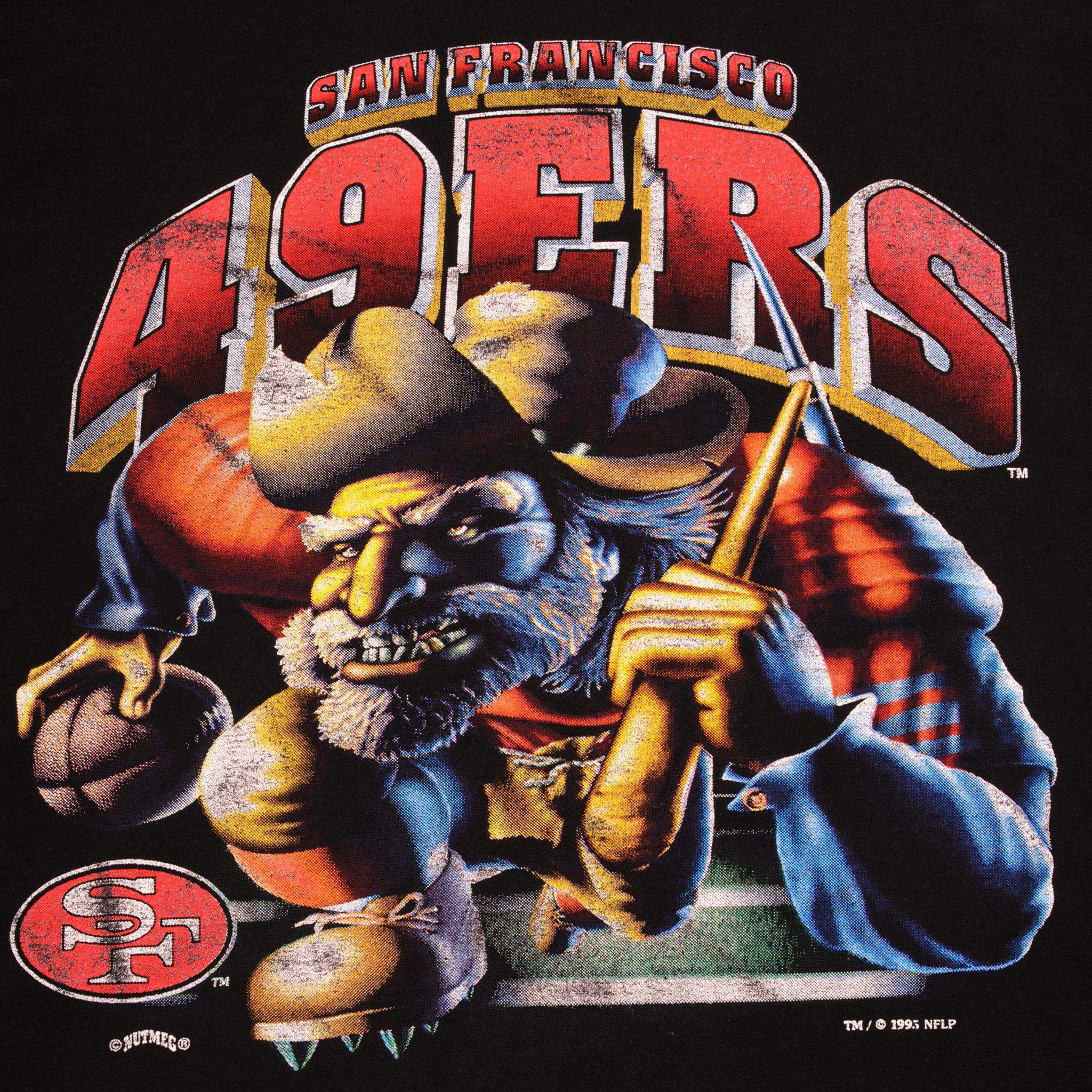 VINTAGE NFL SAN FRANCISCO 49ERS TEE SHIRT 1993 SIZE LARGE MADE IN USA