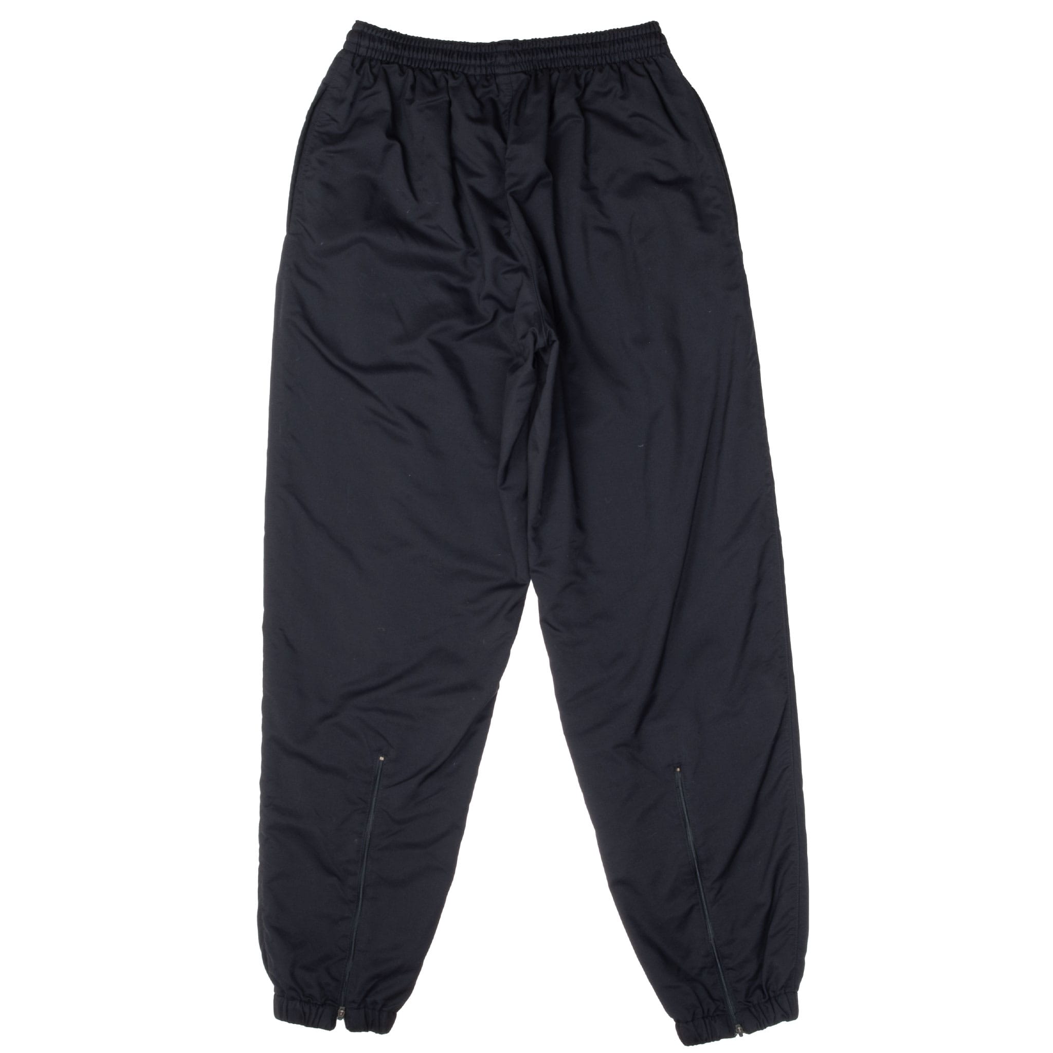 Vintage Nike Classic Swoosh Black Track Pants 2000S Size Medium