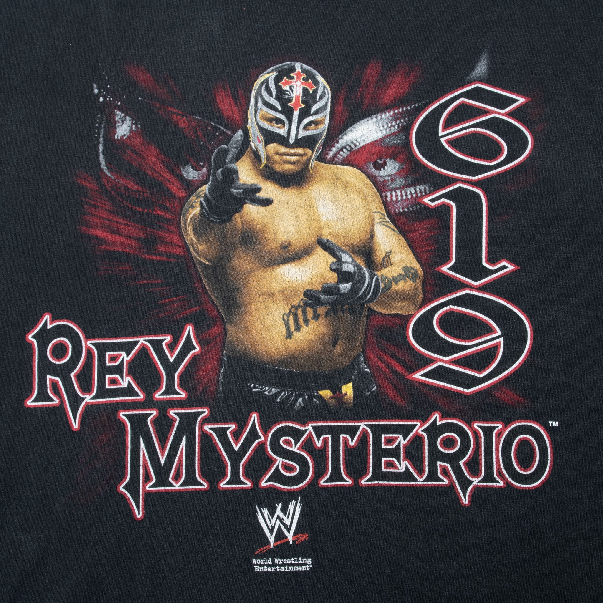 Vintage Wwe Wwf Rey Mysterio 2007 Tee Shirt Size Large