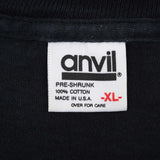 Vintage Hard Rock Cafe San Francisco Black Tee Shirt 1990S Size Xl Made In Usa With Single Stitch Sleeves