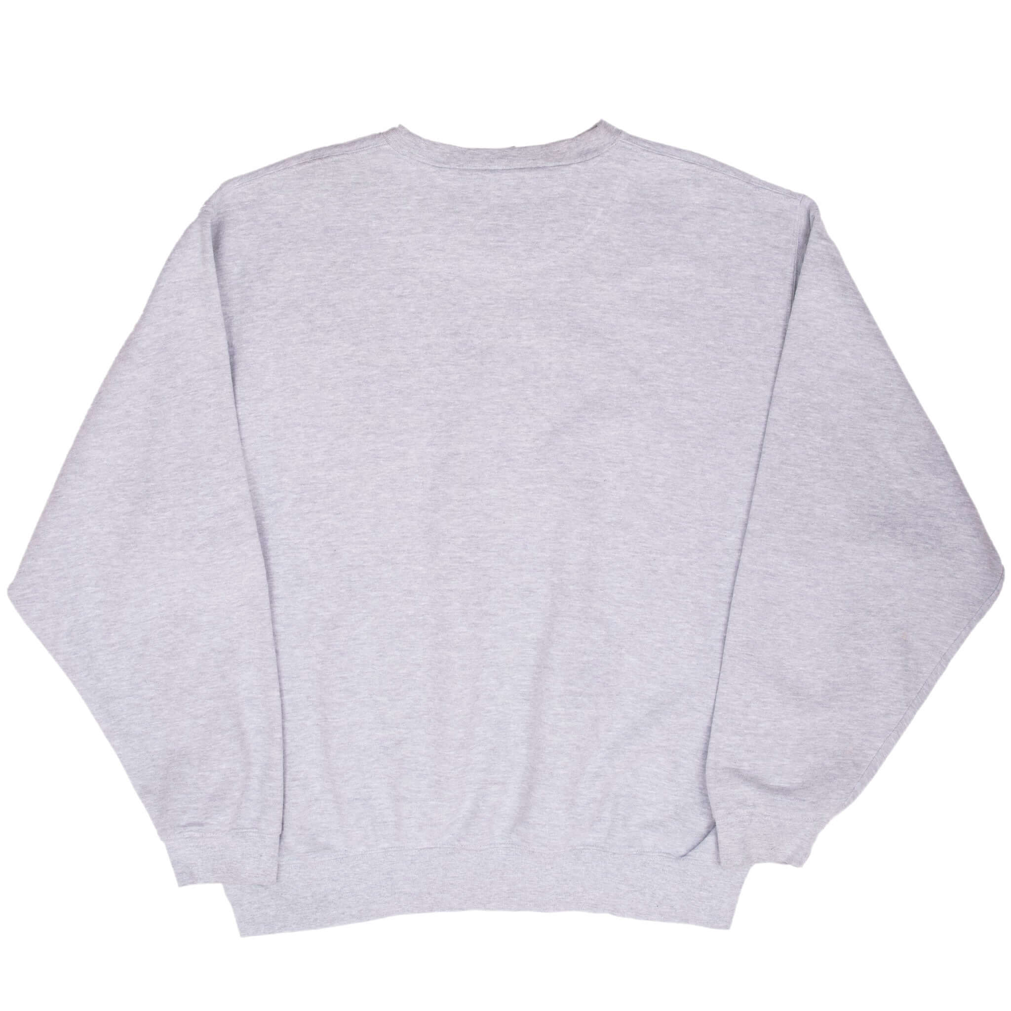 Vintage Nike Center Swoosh Grey Crewneck Sweatshirt 2000S Size Large