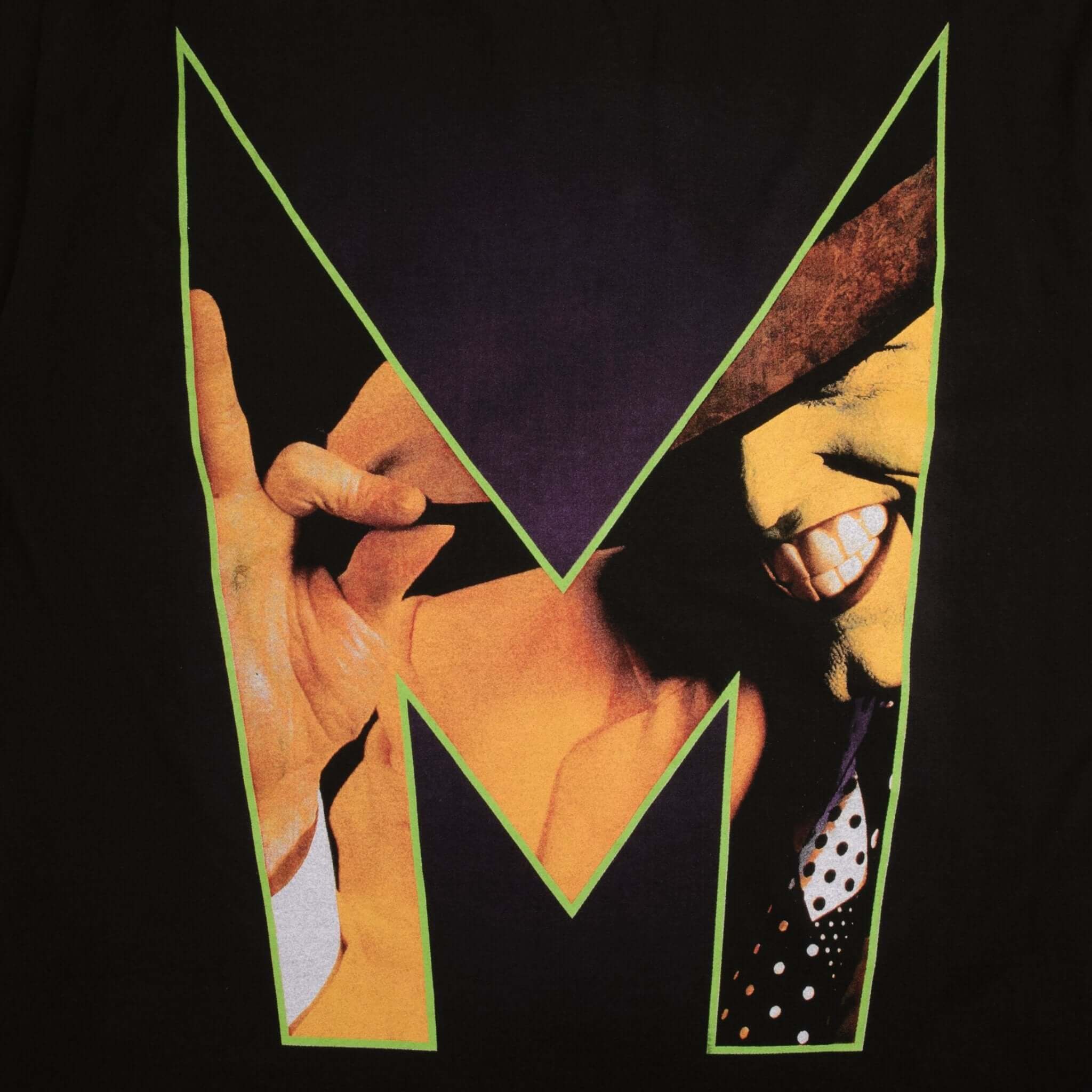 Bootleg Tee Shirt The Mask Jim Carrey Cameron Diaz Size XL Single Stitch