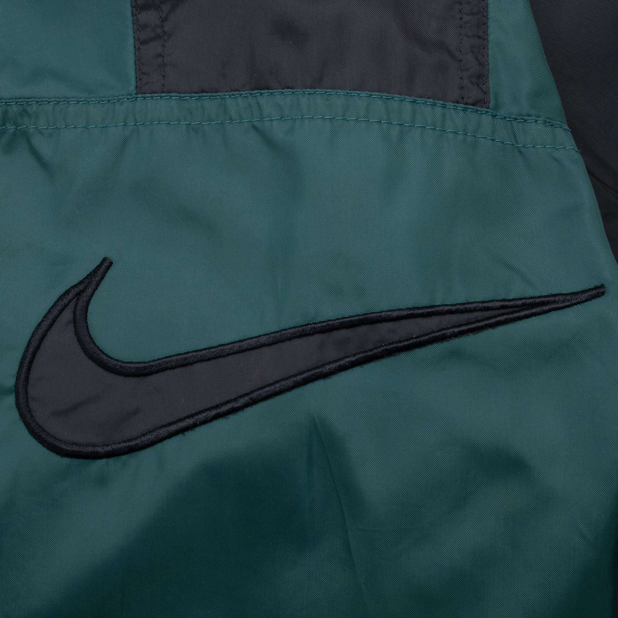 Vintage Nike Green Black Windbreaker Jacket 1990S Size Medium