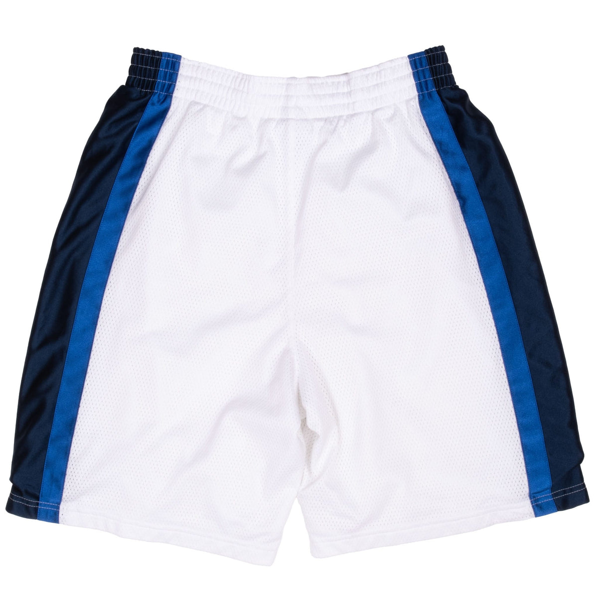 Vintage Nike Blue & White Classic Swoosh Track Shorts 2000S Size Medium