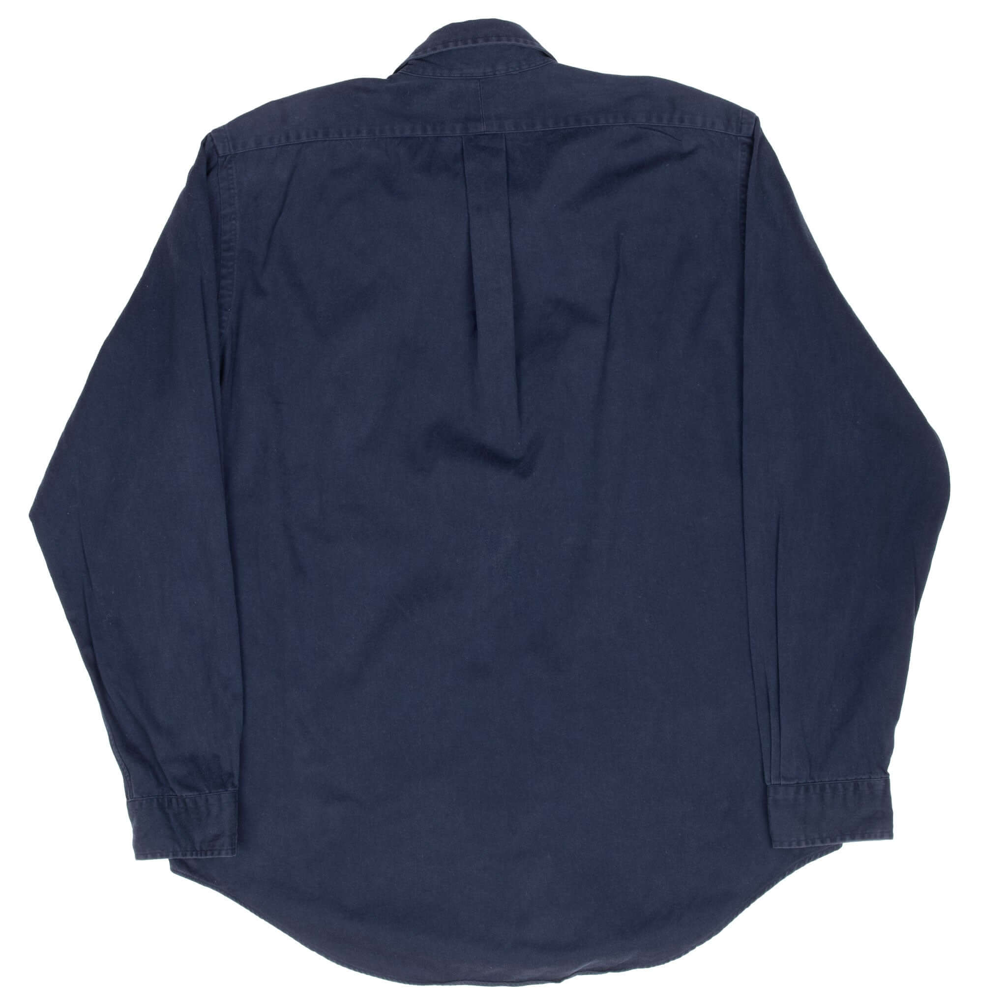 Vintage Ralph Lauren Blue Shirt 1990S Size Large