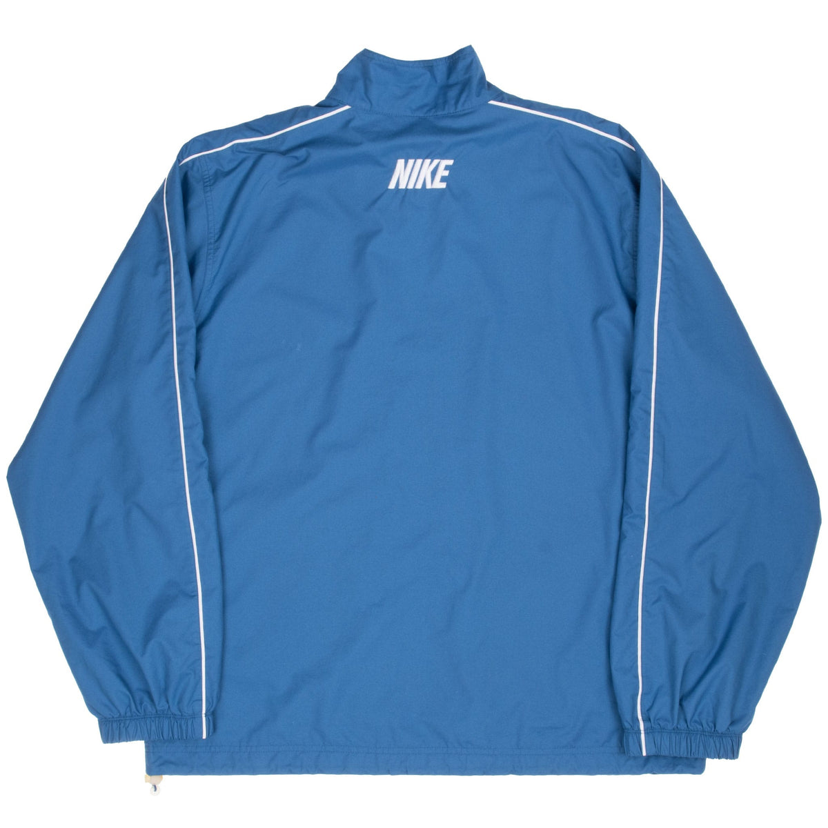 Vintage Nike Classic Swoosh Blue Windbreaker Jacket 2000S Size XL