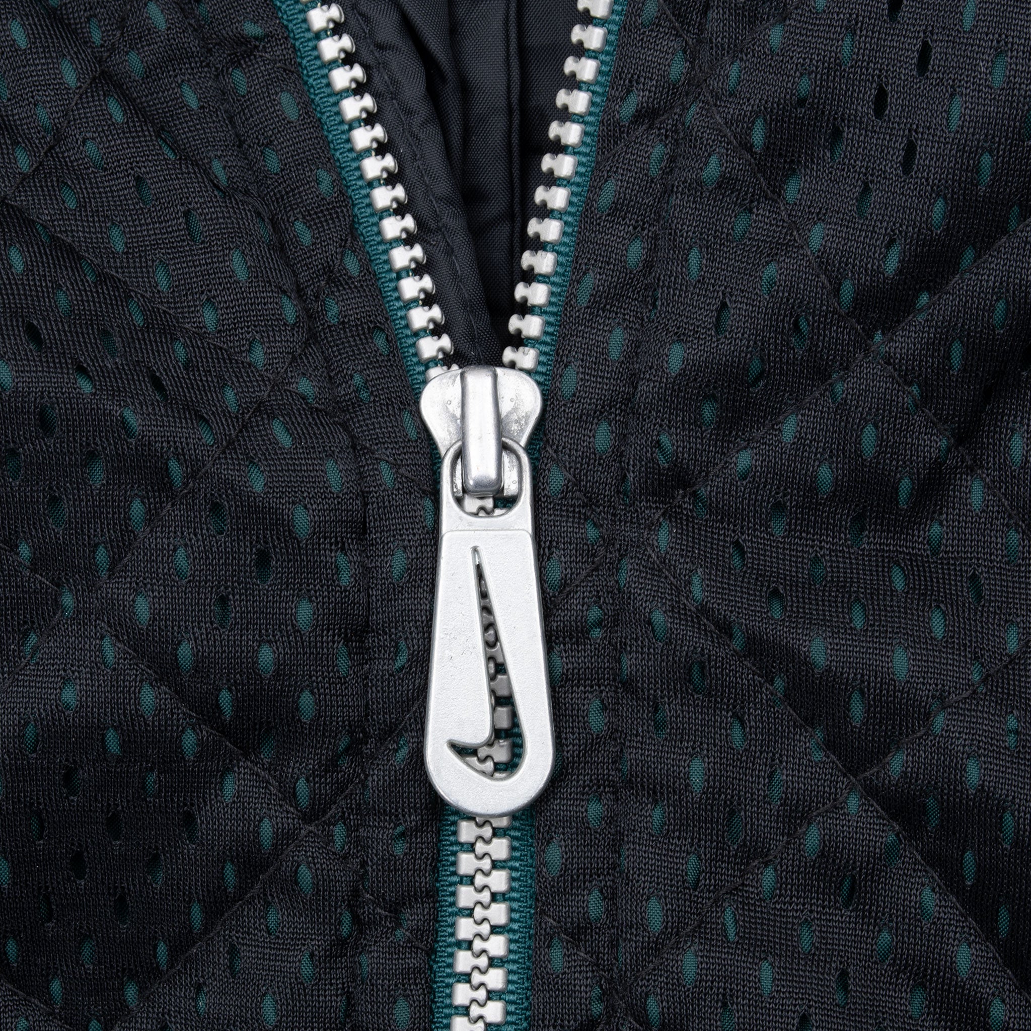 Vintage Nike Big Swoosh Black Windbreaker Jacket 1990S Size XL Women