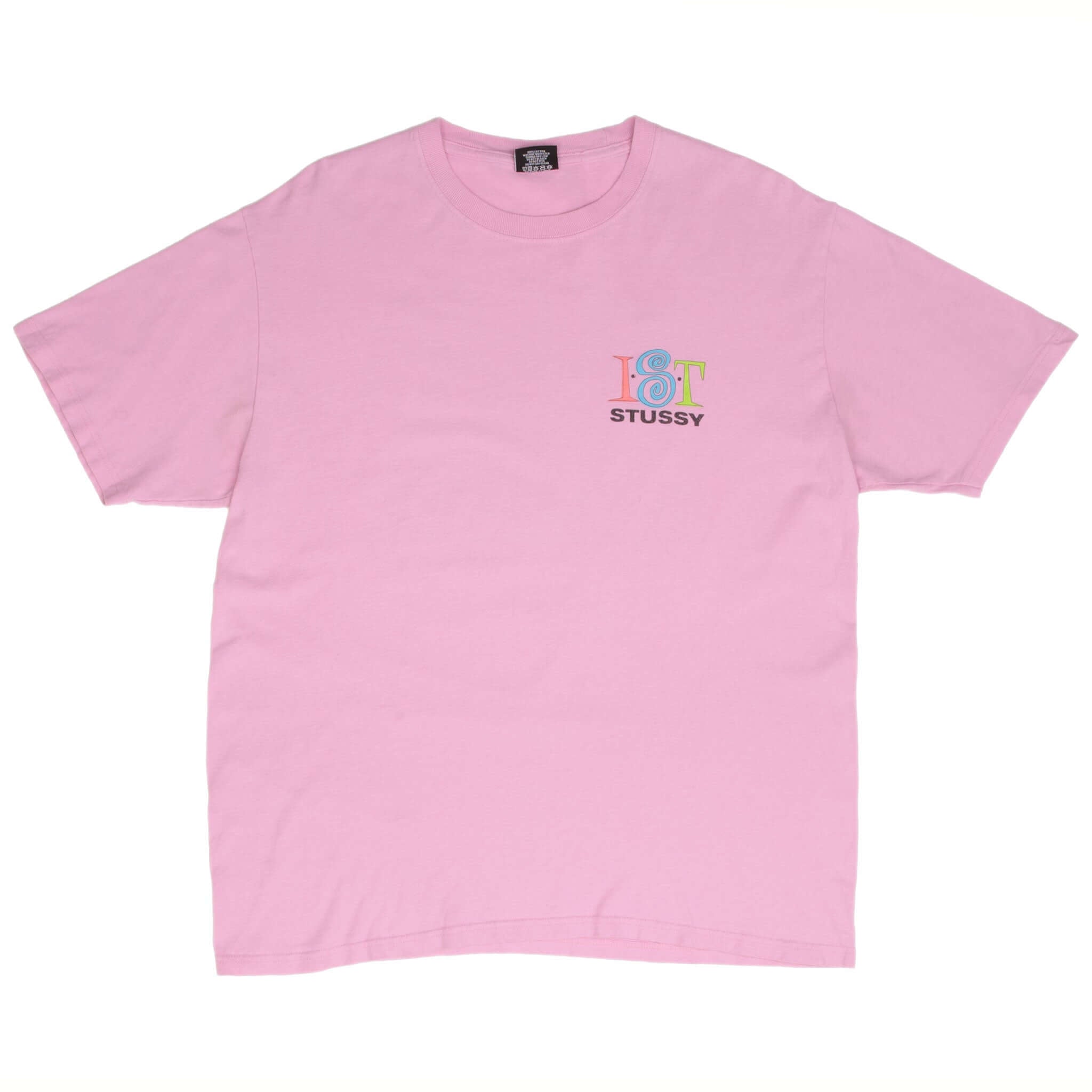 Vintage Stussy International Tribe Pink Tee Shirt 2000S Size Large