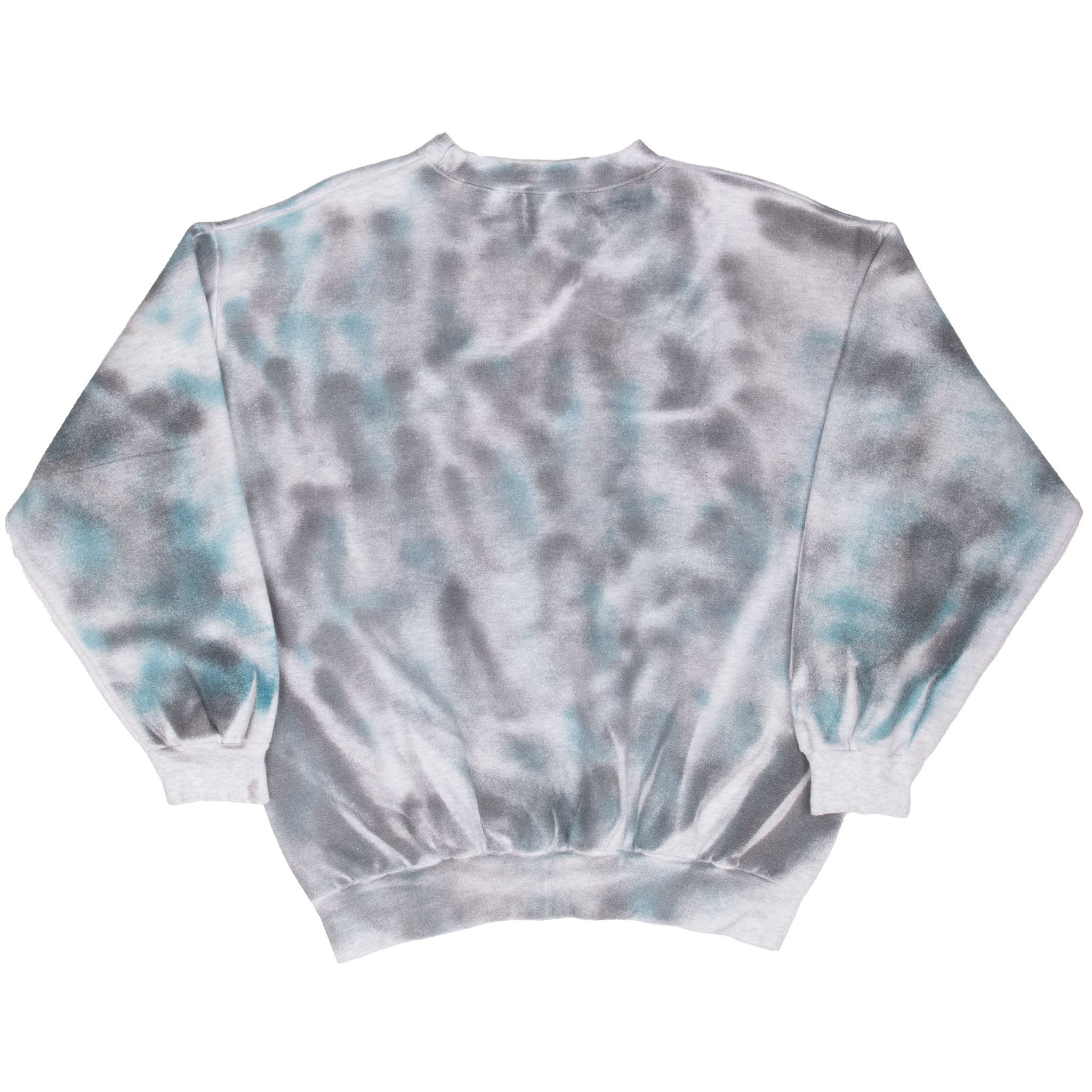 VINTAGE NCAA MIAMI HURRICANES TIE DYE SWEATSHIRT 1990S XL MADE IN USA