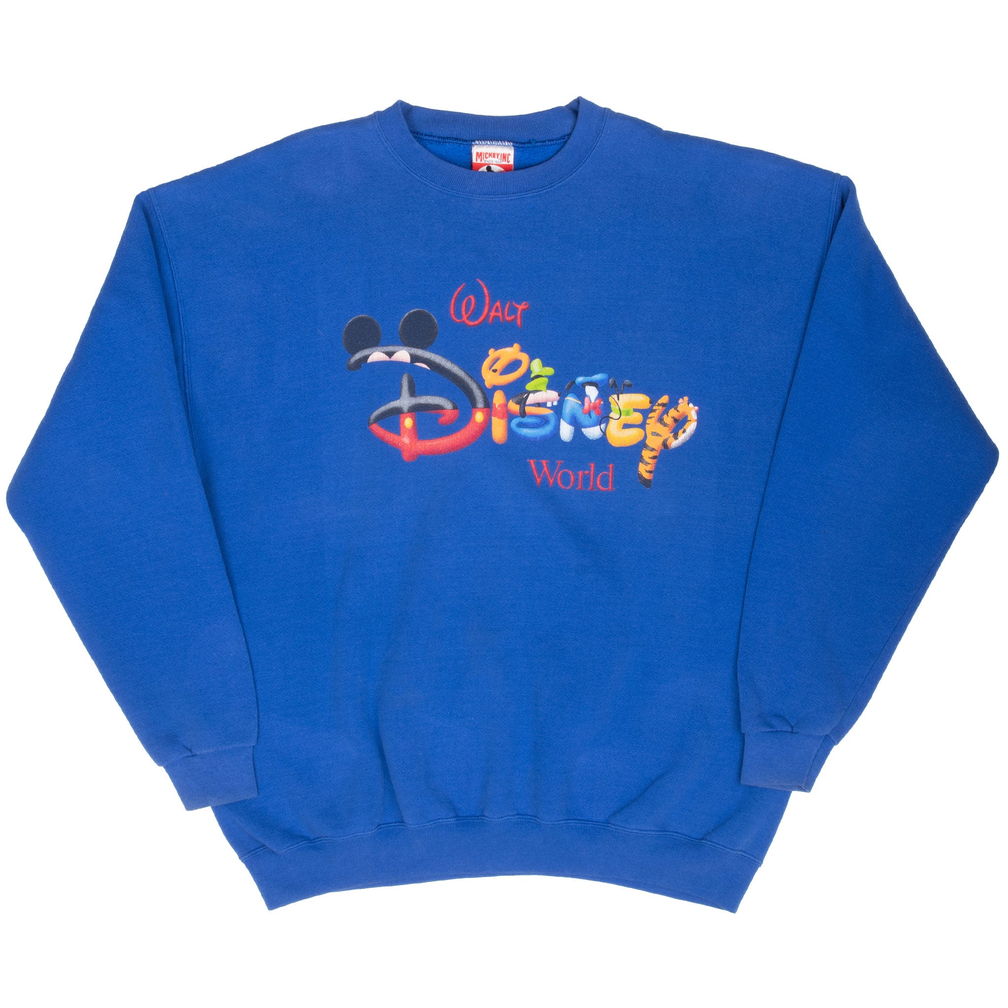 Vintage Disney Walt Disney World Sweatshirt 1990S Size 2Xl Made In Usa