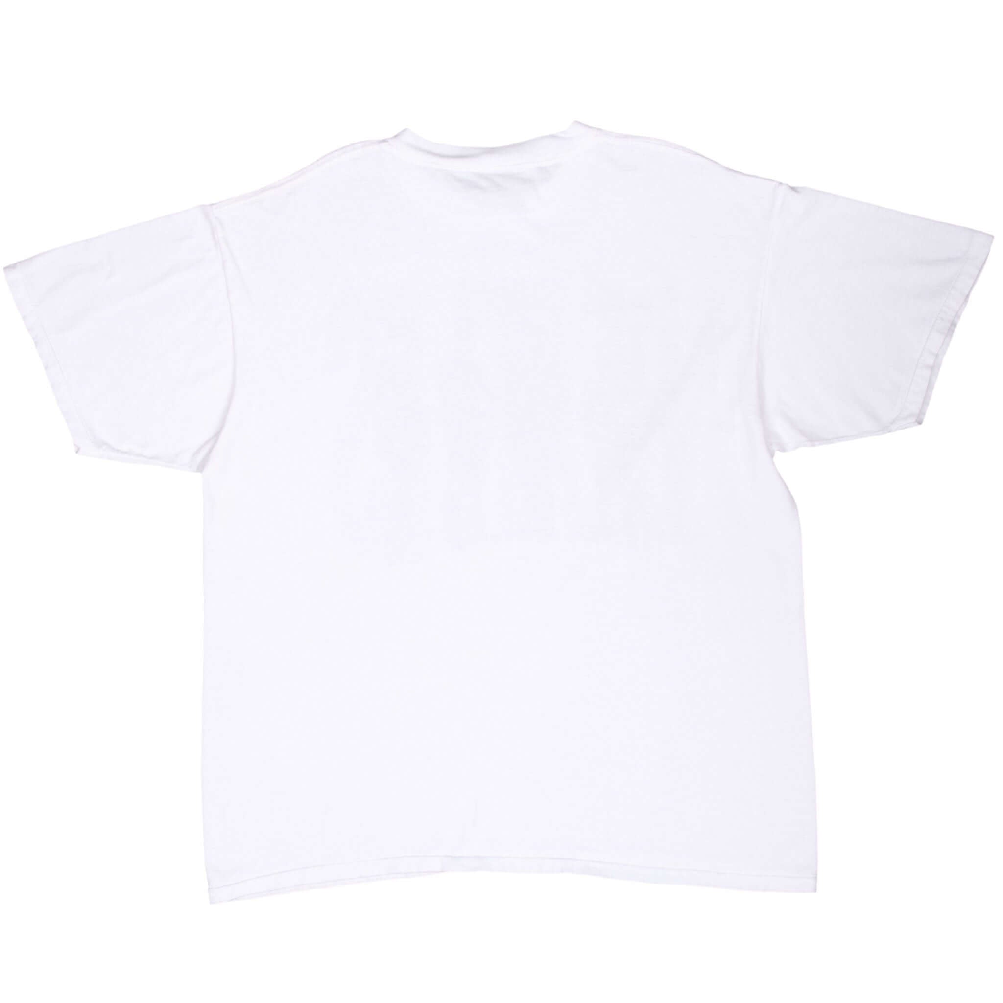 Vintage The Beatles 1995 White Tee Shirt Size XL Made In Usa With Single Stitch Sleeves