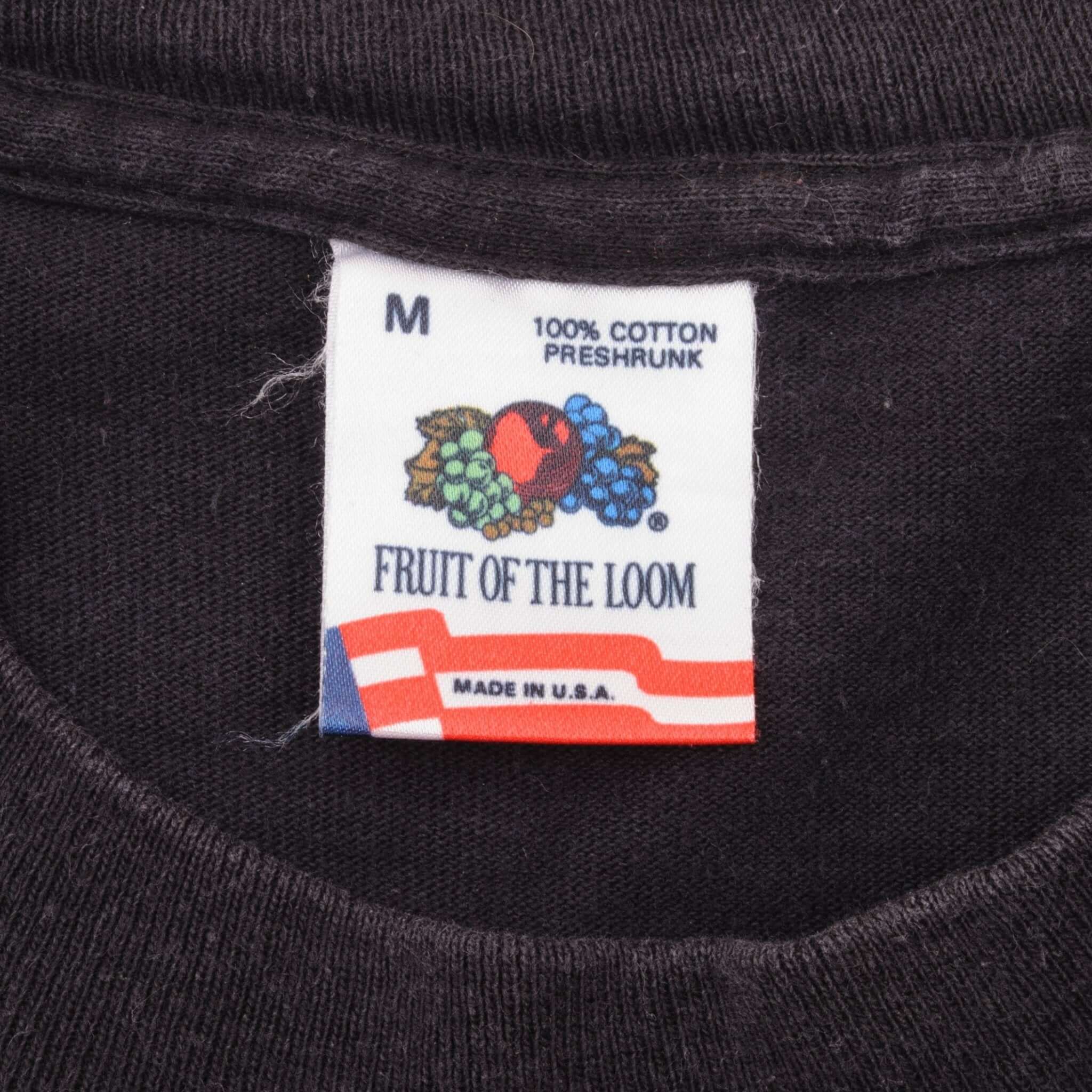 Vintage Sturgis Black Hills Rally Tee Shirt 1987 Size Medium Made In USA With Single Stitch Sleeves.