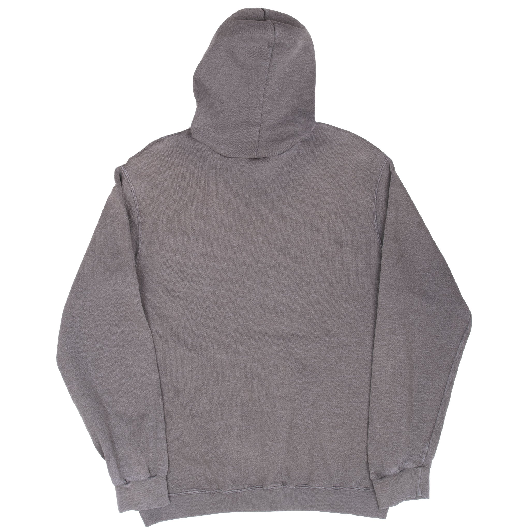 Vintage Nike Center Swoosh Faded Grey Travis Scott Hoodie Sweatshirt 2000S Size Large