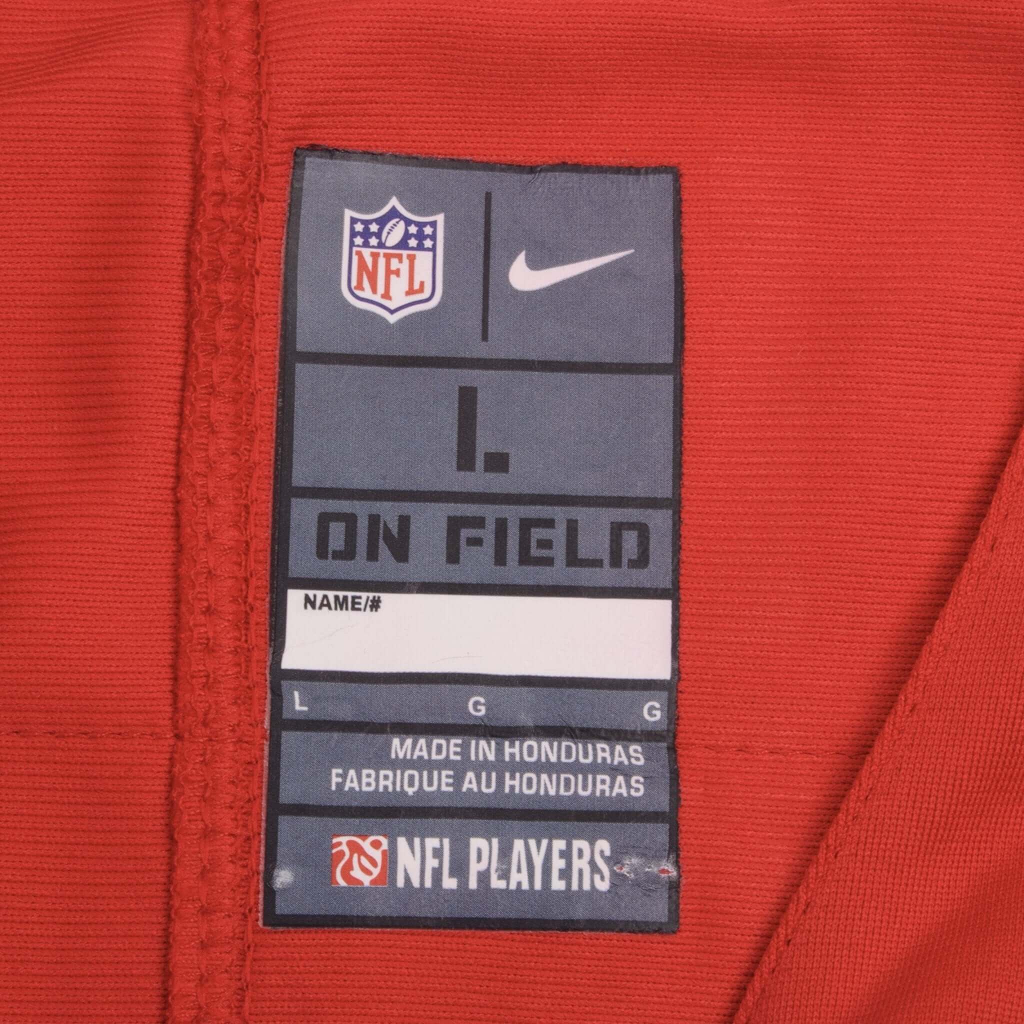 Vintage Nfl Kansas City Cheifs Tyreek Hill #10 Nike Jersey Size Large Deadstock