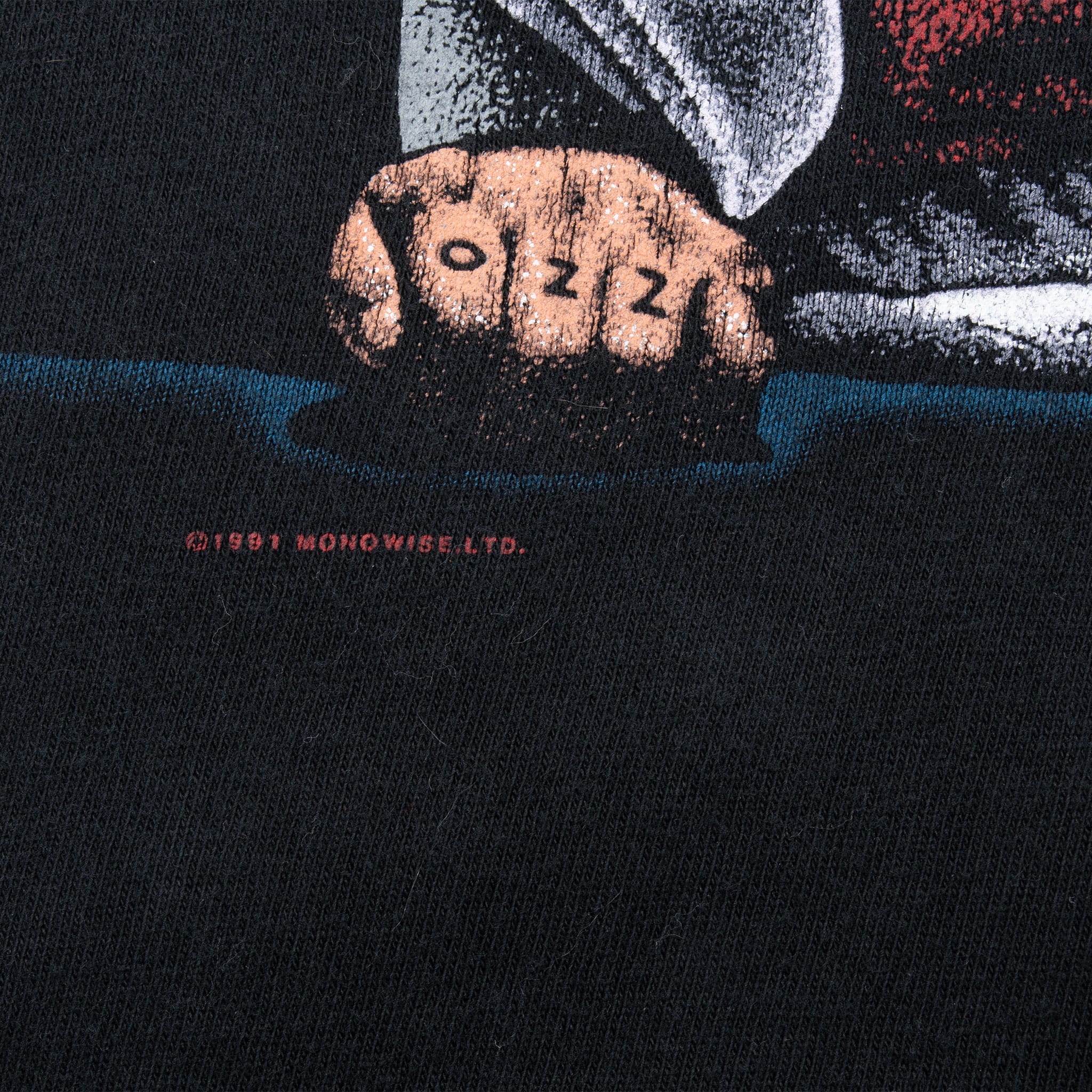 Vintage Ozzy Osbourne Wizzart Of Ozz 1992 Tee Shirt Size Xl